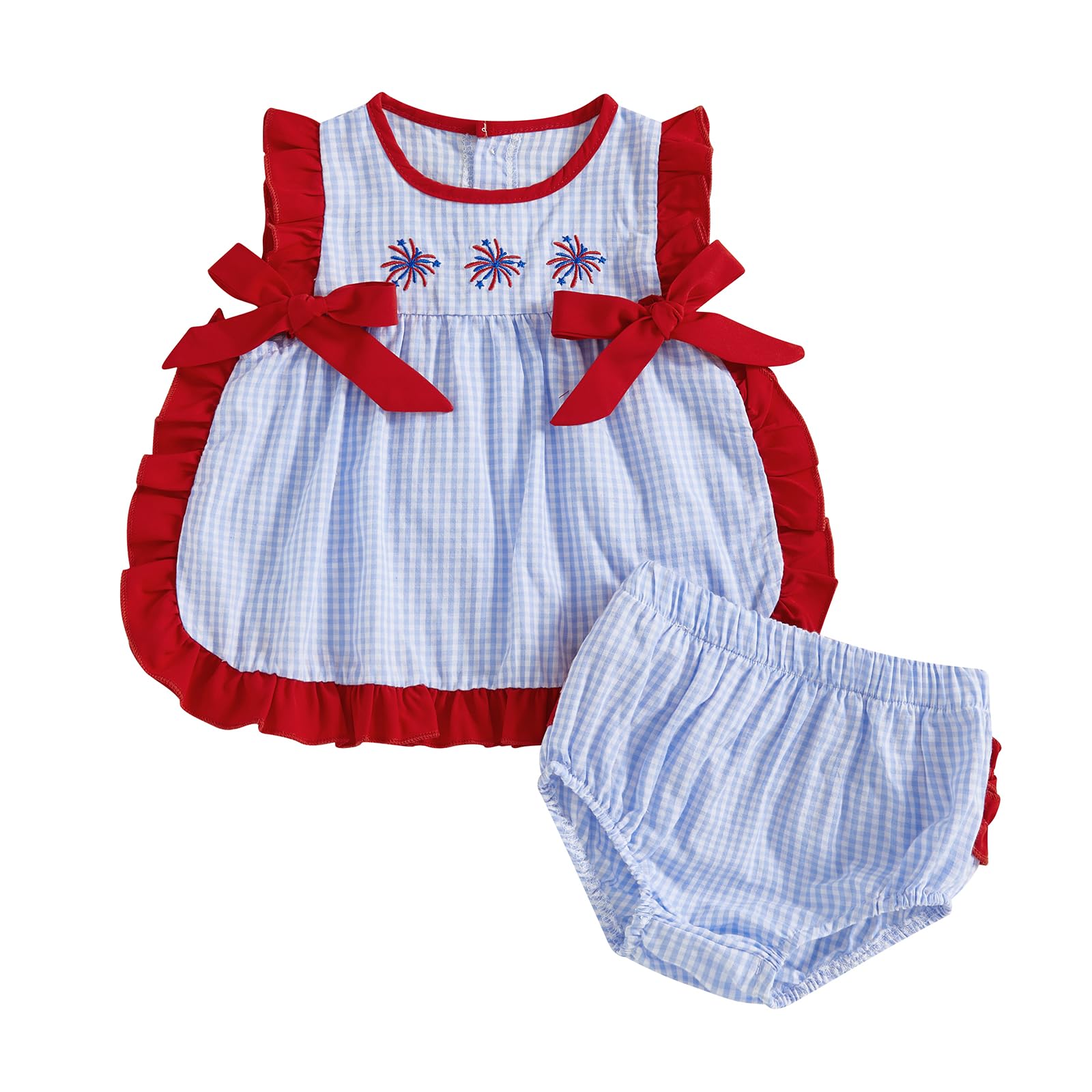 Pyndorva Halloween Baby Girl Outfits Ghost Pumpkin Plaid Ruffle Tank Tops Bloomer Shorts Set Toddler Halloween Clothes