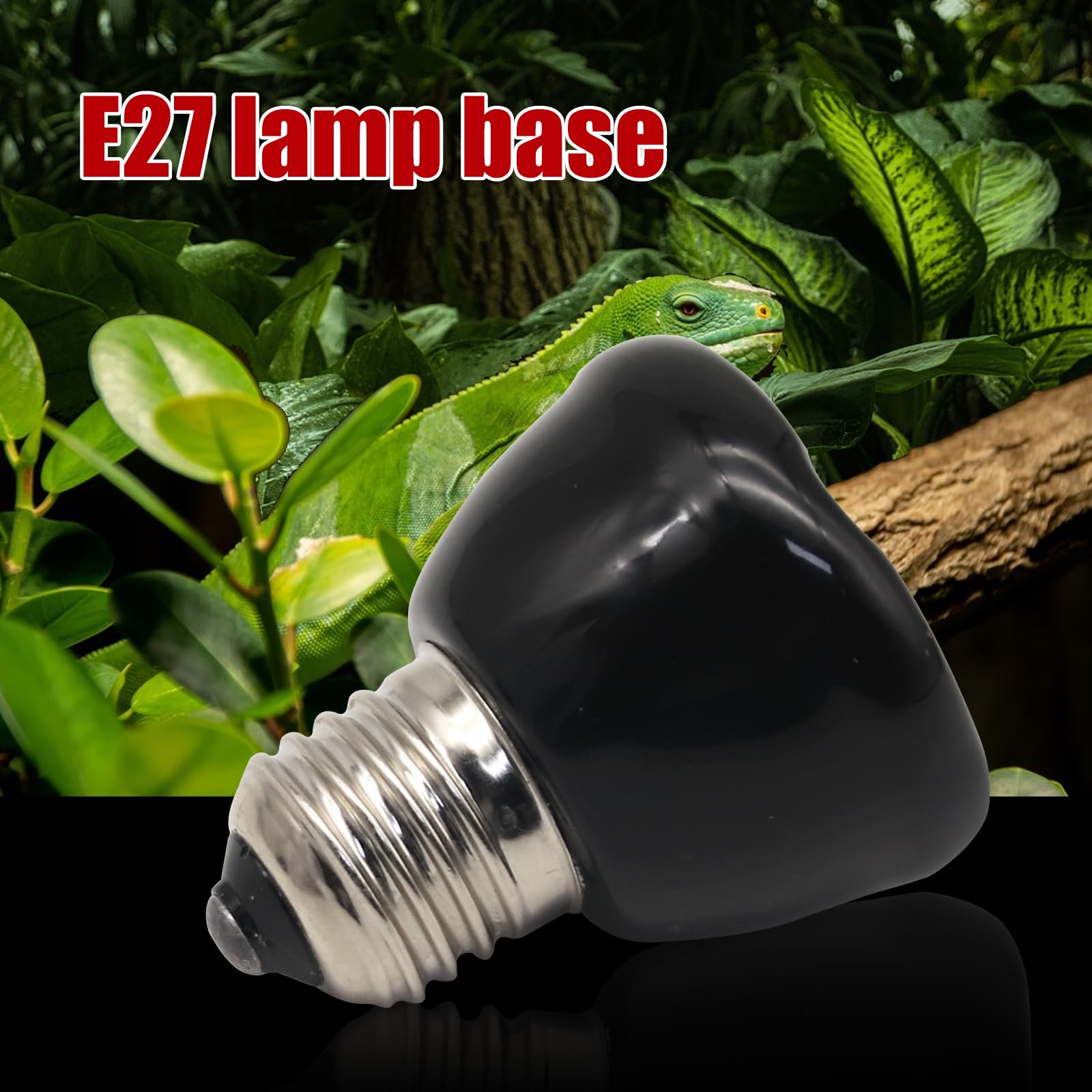 Mini Reptile Heat Lamp, 25w Infrared Ceramic Heat Emitter, No Light Emitting Reptile Heat Bulbs,Ceramic Heat Lamp for Amphibian, Chicken Coop,Cat, Turtle, Snake,Terrarium (2, 25 W) - image 4