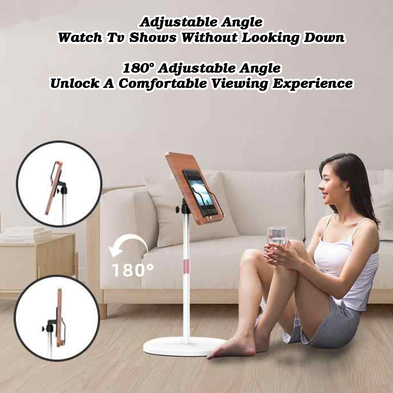 Stojak Do Czytania, Stojak Na Książki 2 W 1 Z Klipsami, Biurko Z Regulacją Wysokości, Mobilne Podium, Laptop, Książki Kucharskie, Nuty(White,130-170cm)