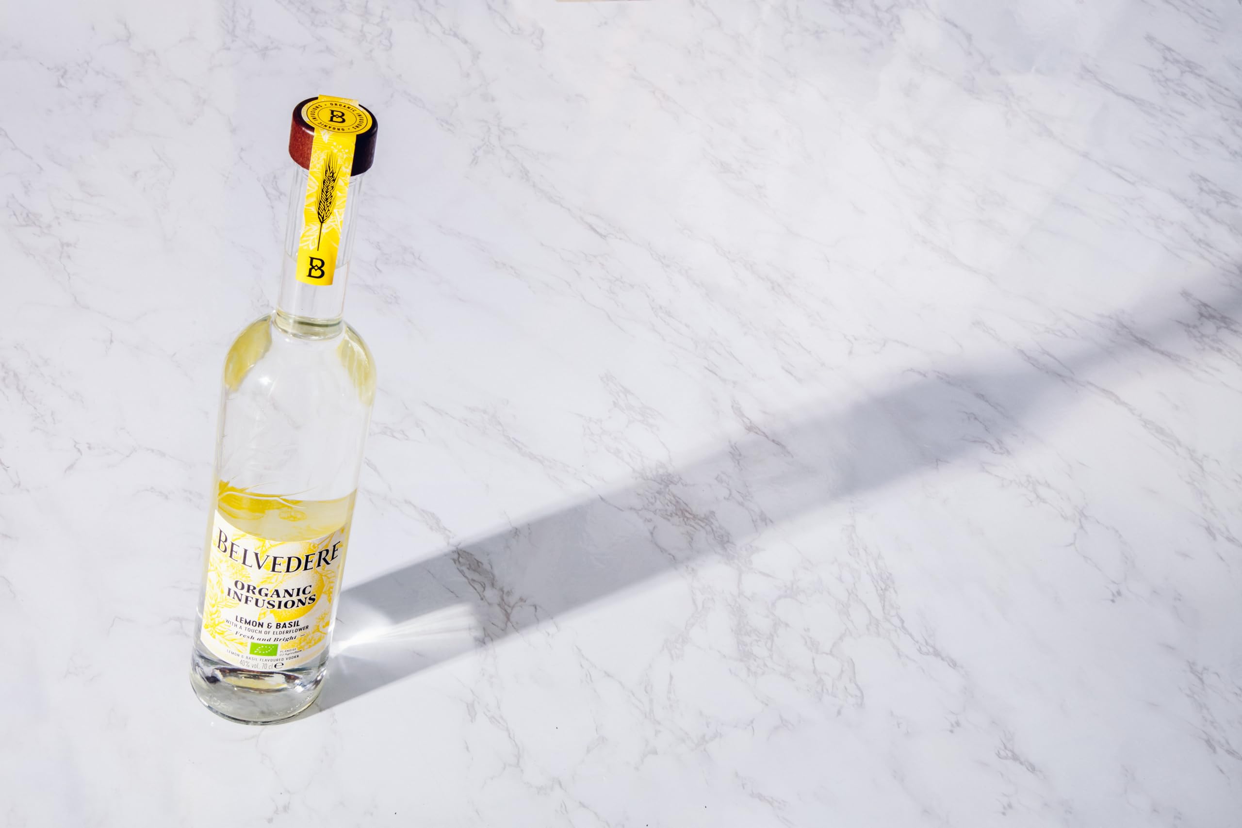 Belvedere Vodka Organic Lemon & Basil