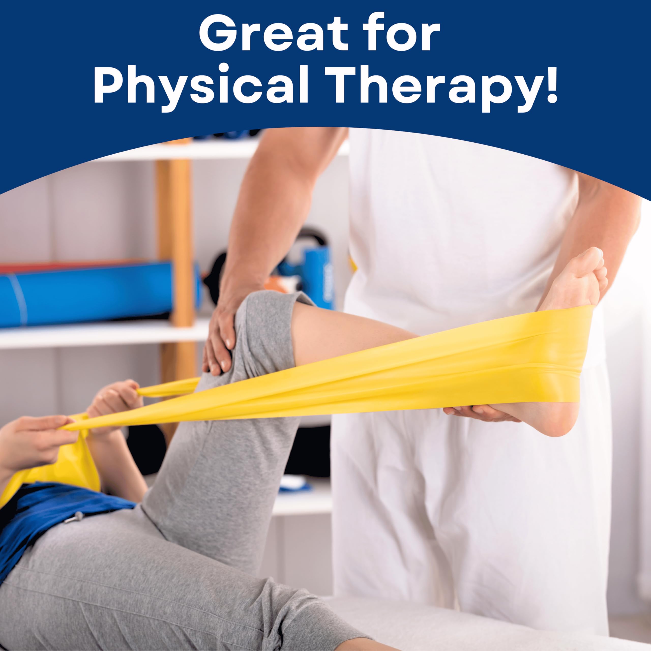 RMS Resistance Bands for Working Out, Physical Therapy, Yoga & Pilates — Amazon image 6