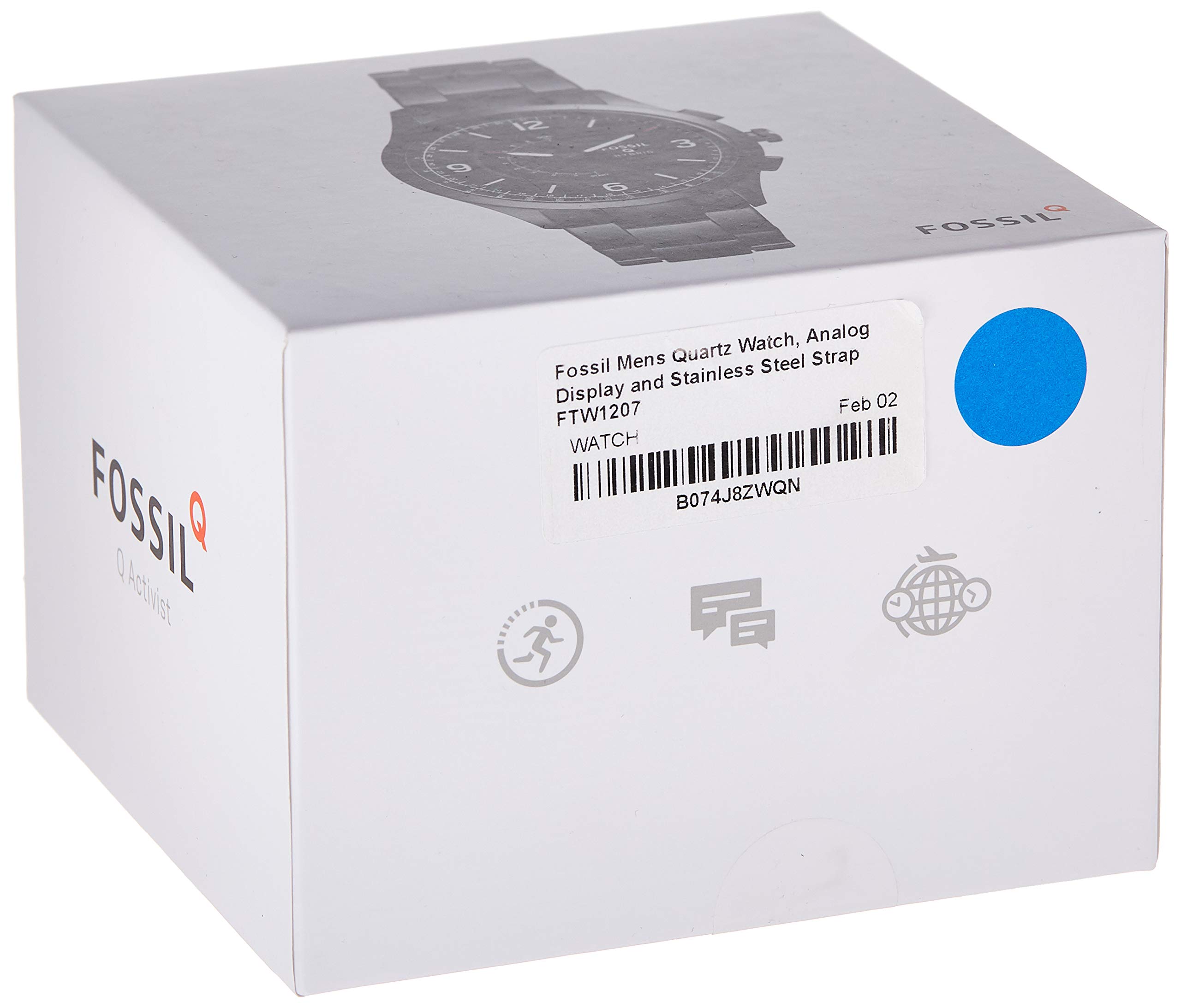 Fossil Men's Smartwatch FTW1207 - Buy Online - 48245760