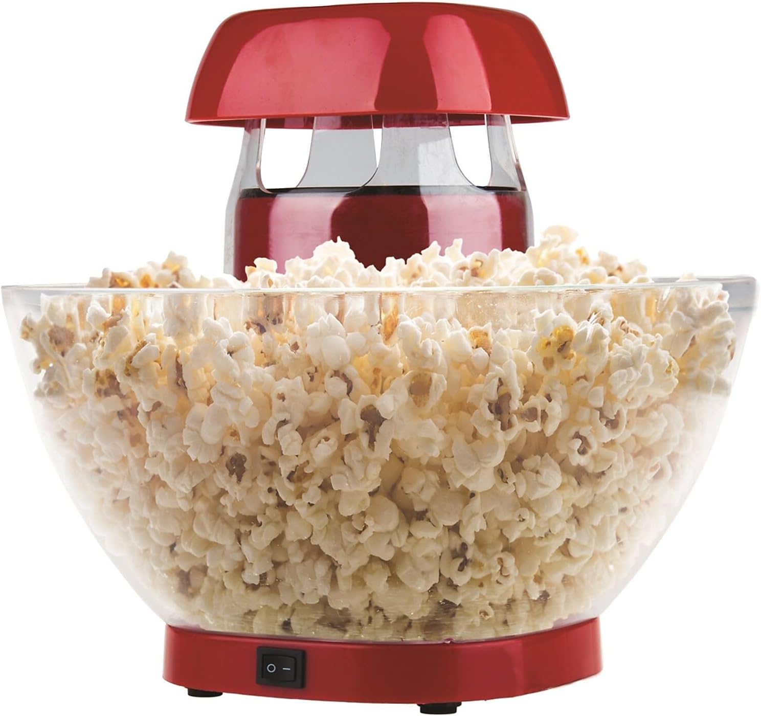 Brentwood PC-490R Jumbo Hot Air Popcorn Maker,24-Cup,Red