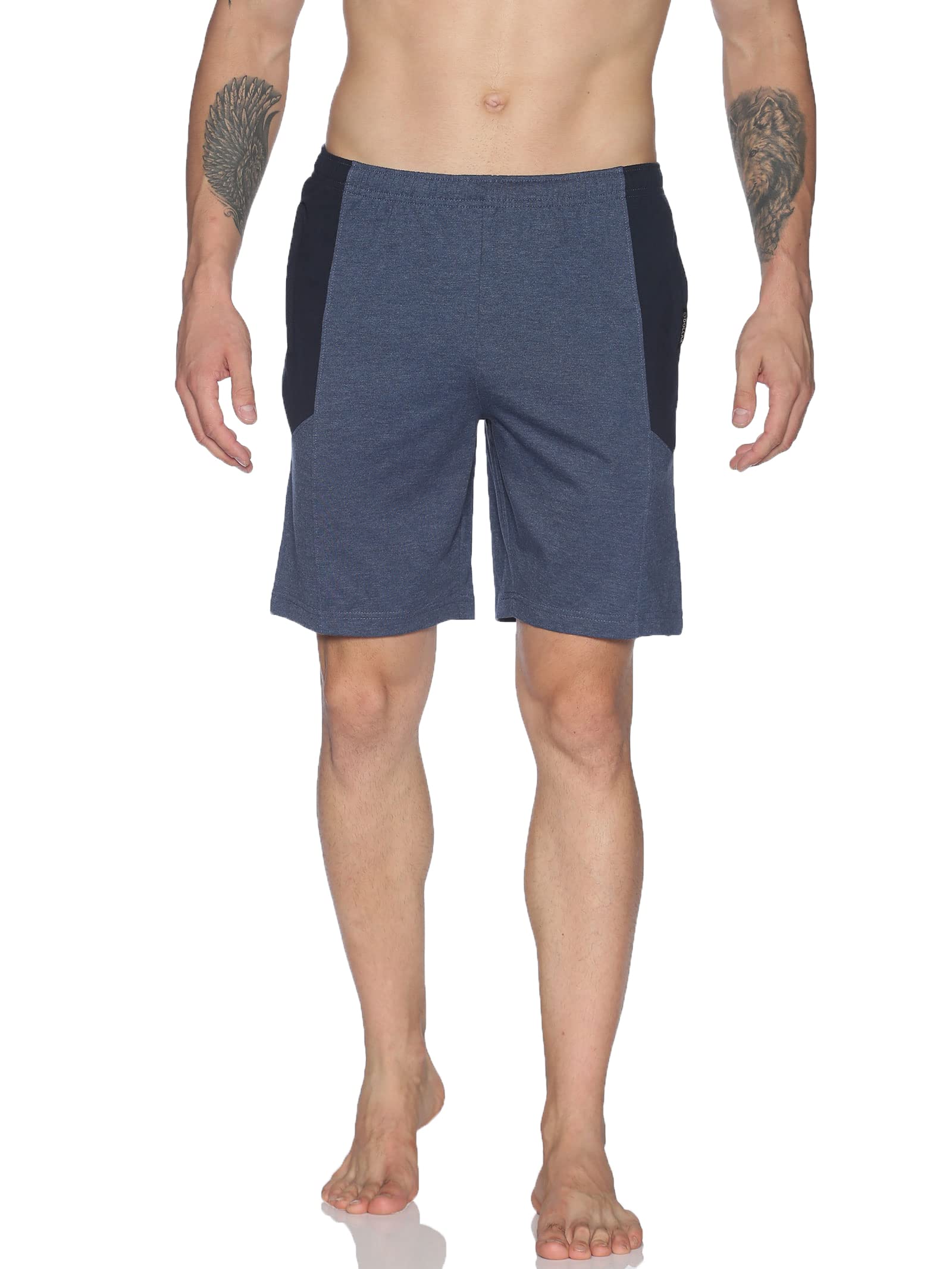 Mens Casual Cotton Bermuda Shorts (Pack of 3)-image-3