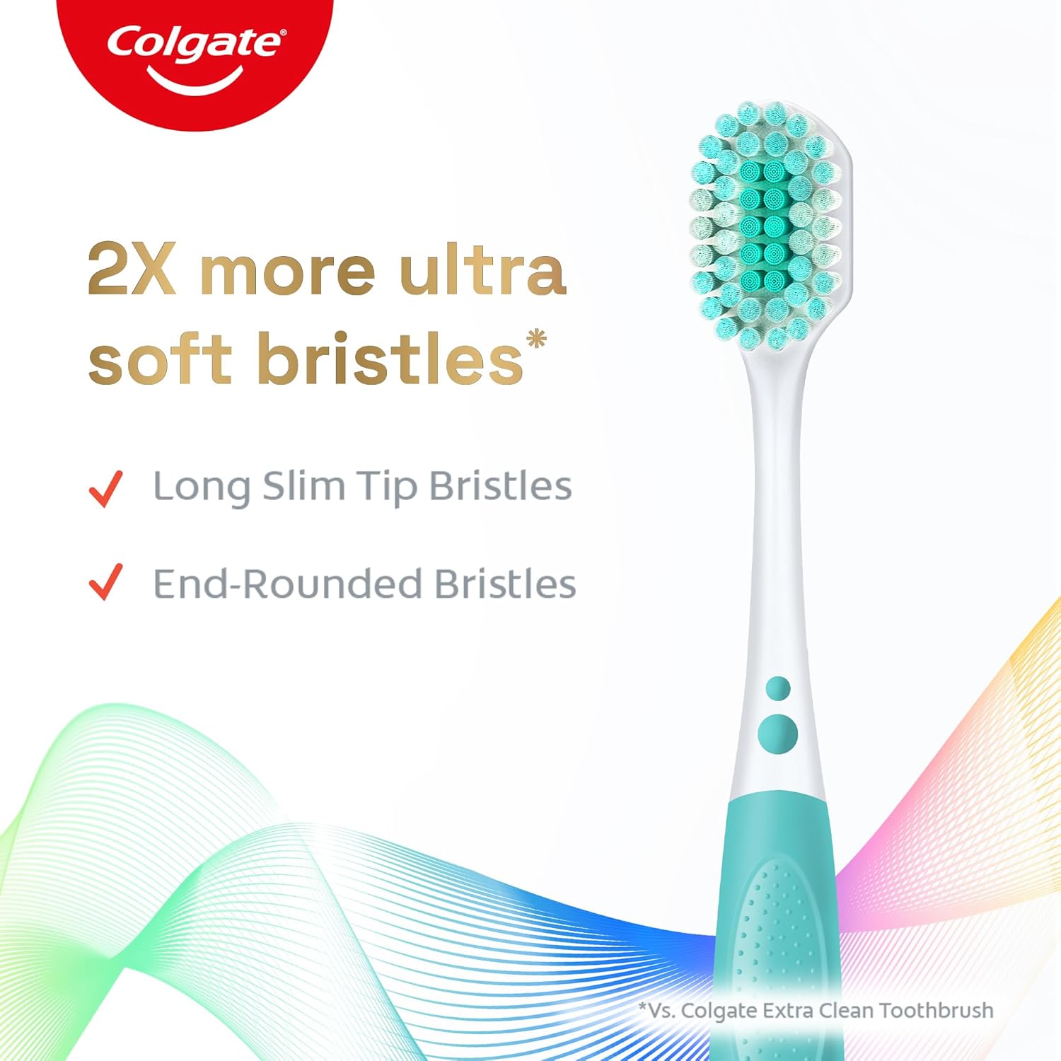 Colgate Toothbrush Total (2pcs) | Ultra Soft Brush Toothbrush for Adults with Total Advanced Health Toothpaste 20g | Tooth Brush Combo Pack Offer