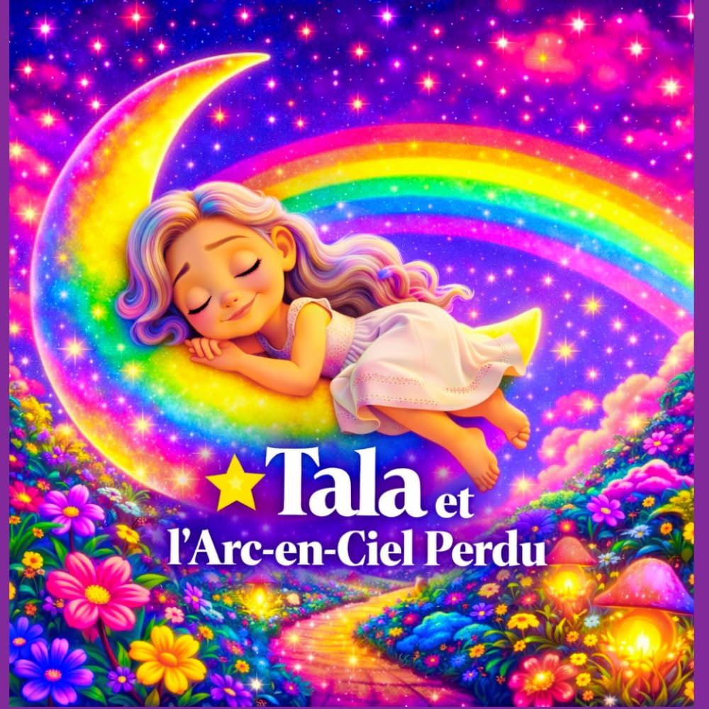 Tala et l’Arc-en-Ciel Perdu :Aventure Arc-en-ciel : apprendre les couleurs et l’amitié – livre illustré pour les enfants de 3 à 5 ans (Les Grandes Aventures de Tala)