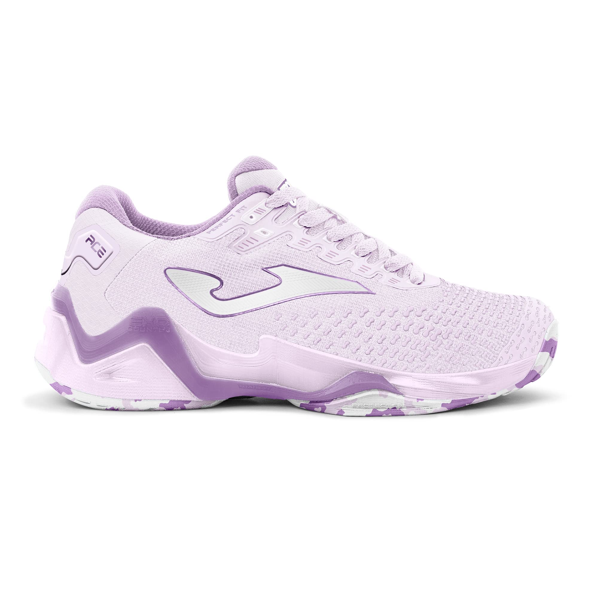 Joma T.Ace Lady 2319 Blanco Morado, Zapatillas Mujer