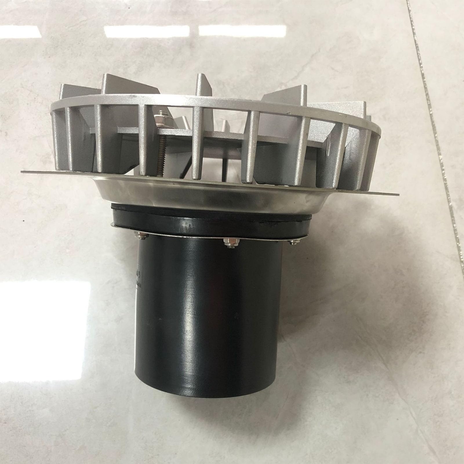 de sifón colector de Agua de Lluvia con Techo de Aluminio DN100, solución eficiente de Drenaje para recolección de Agua para el hogar, Granja sostenible
