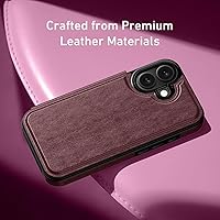 Vista 517 de LETO para iPhone 15 Pro Funda tipo cartera - Tapa tipo folio con patada - Diseños de moda - Tarjetero - Funda protectora para mujeres y niñas - 6.1
