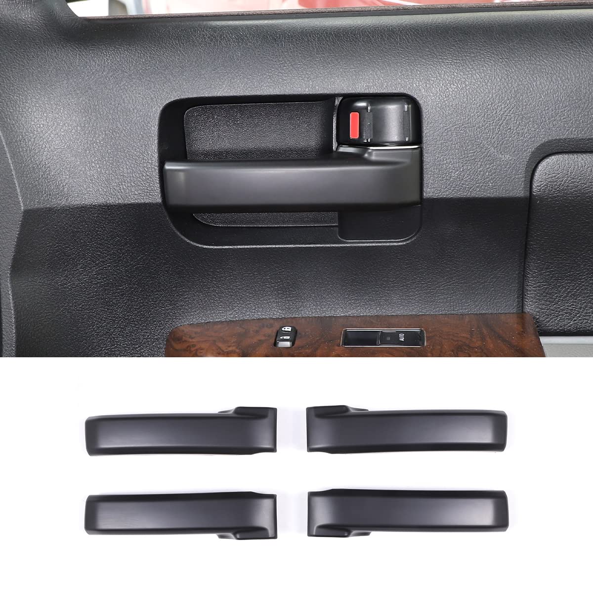 LLKUANG ABS Car Inner Door Handle Decoration Cover Trim 