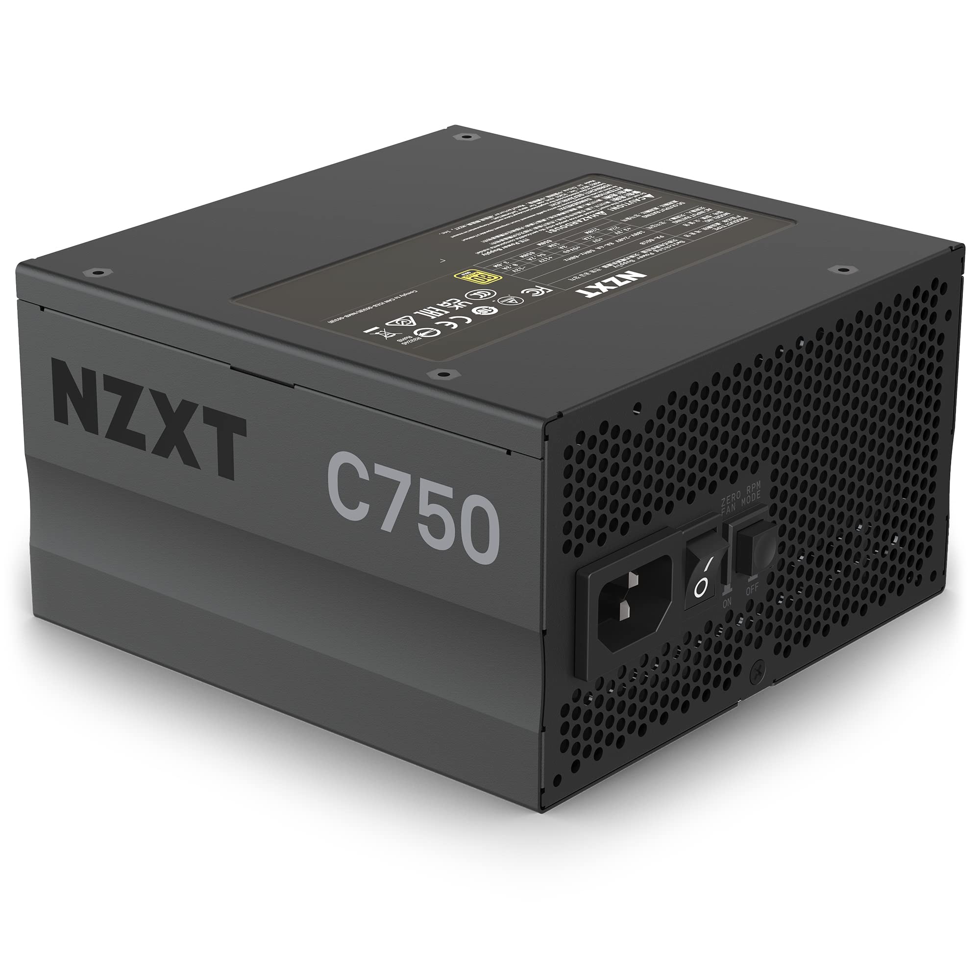NZXT C750 NP-C750M-JP 80PLUS GOLD 電源ユニット 750W フルモジュラ 中古 NZXT C-Series 750 Watt 80+ Gold Fully Modular PSU⁄Power Supply