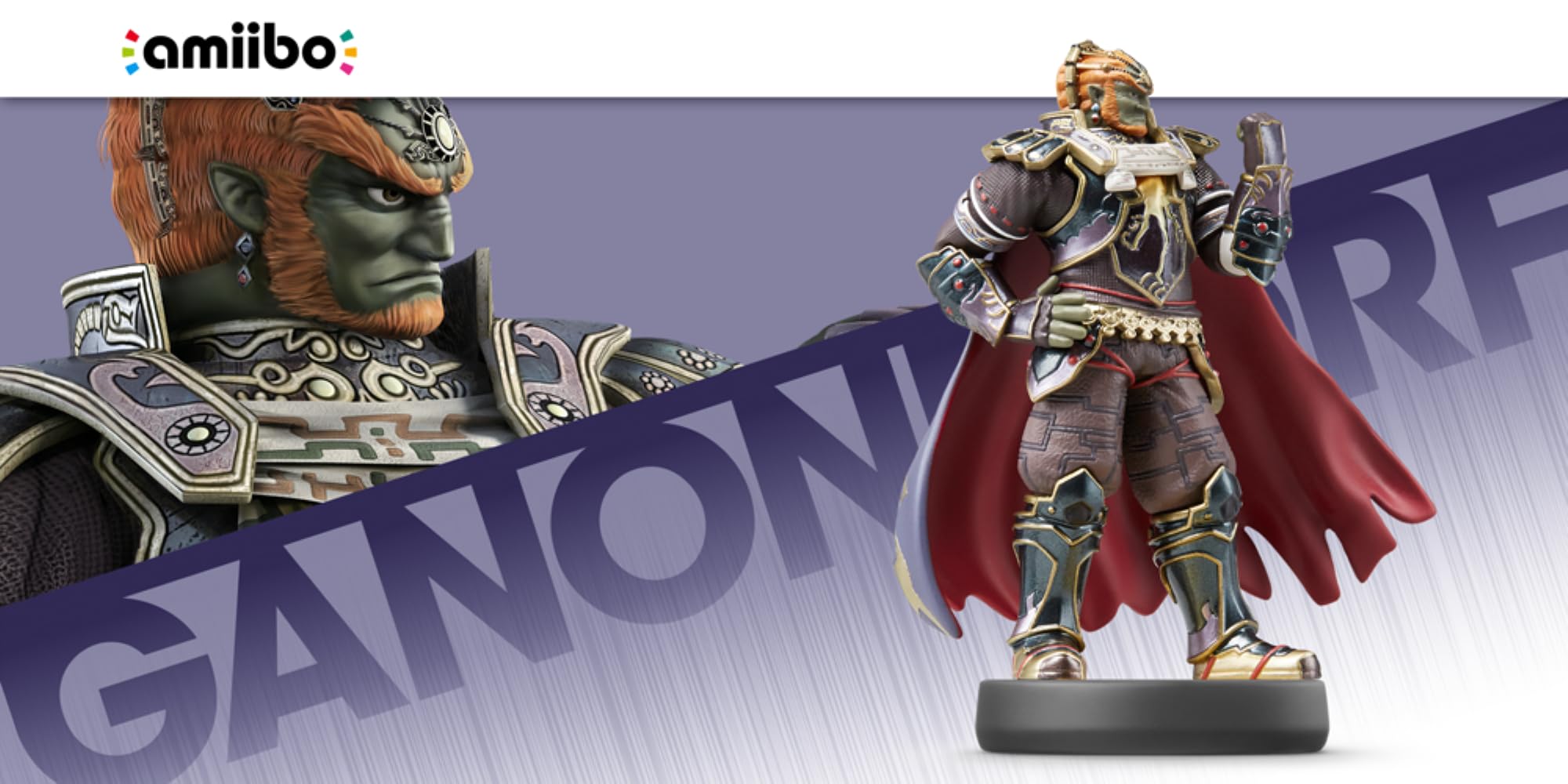 Amiibo Super Smash Bros. Ganondorf Figure for Nintendo Wii U / 3DS