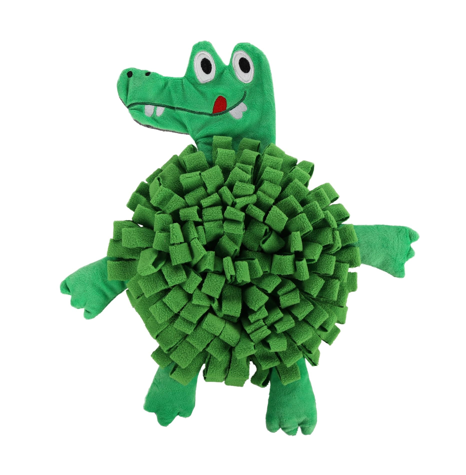 1001kdo Jeu d'occupation et de fouille Jammie Crocodile pour Chien 38 cm