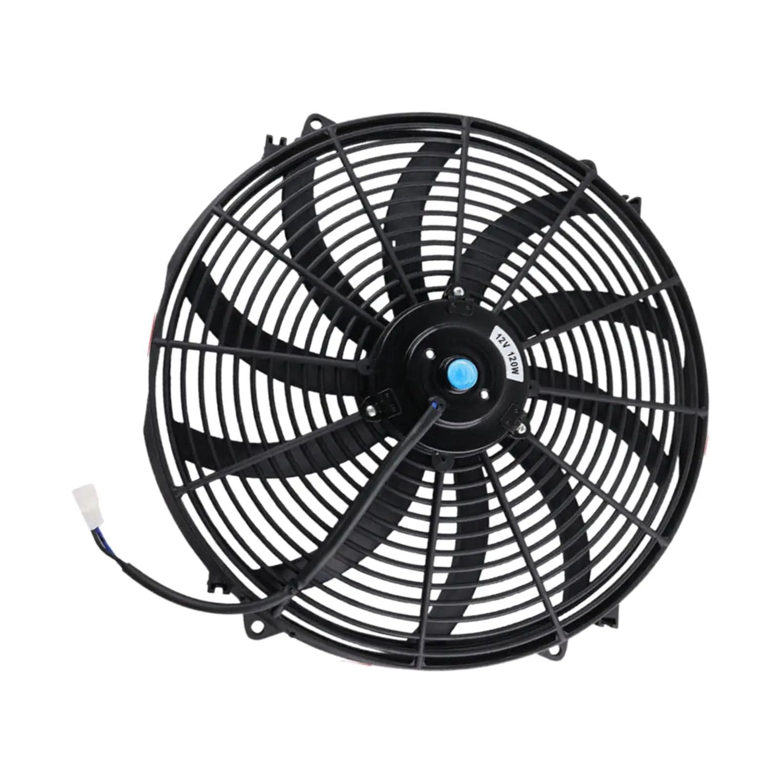 Chłodnica samochodowa Wentylator Chłodnicy Silnika Samochody Klimatyzacja Naprawa Zakrzywione Łopatki Uniwersalne Akcesoria Część Chłodnica Chłodzenie(14inch 12V90W)