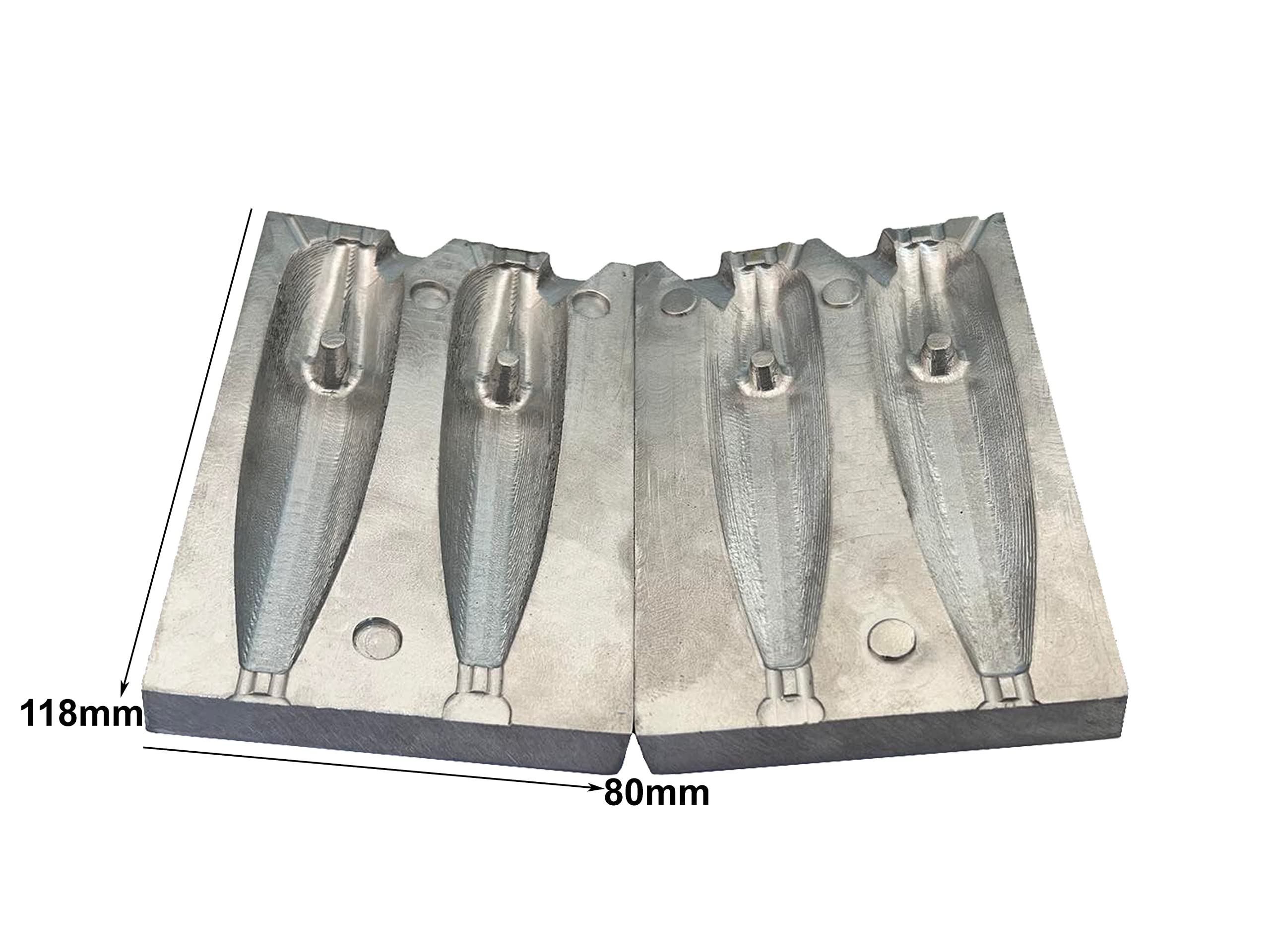 Inchiku - Molde para pesca en barco de mar (200-250 g)