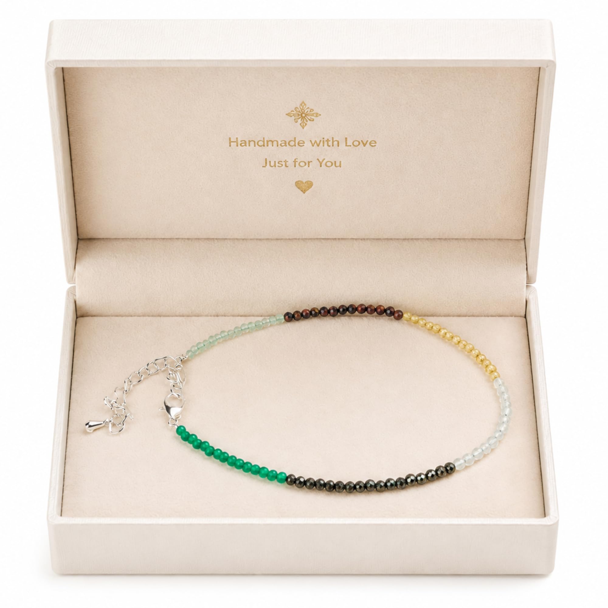 VEDIRAA Original Dhan Yog Anklet for Women/Pyrite, Citrine, & Aventurine Crystal Anklet/Astrology Dhanyog Payal with Certificate of Authenticity/Spiritual Jewellery for Women/Gift for Woman & Girlfriend (Pack of 1)-picture-19