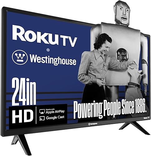 Miniatura 10 de Westinghouse Roku TV - Smart TV de 32 pulgadas, televisor LED HD 720P con conectividad Wi-Fi y aplicación móvil, TV de pantalla plana compatible con