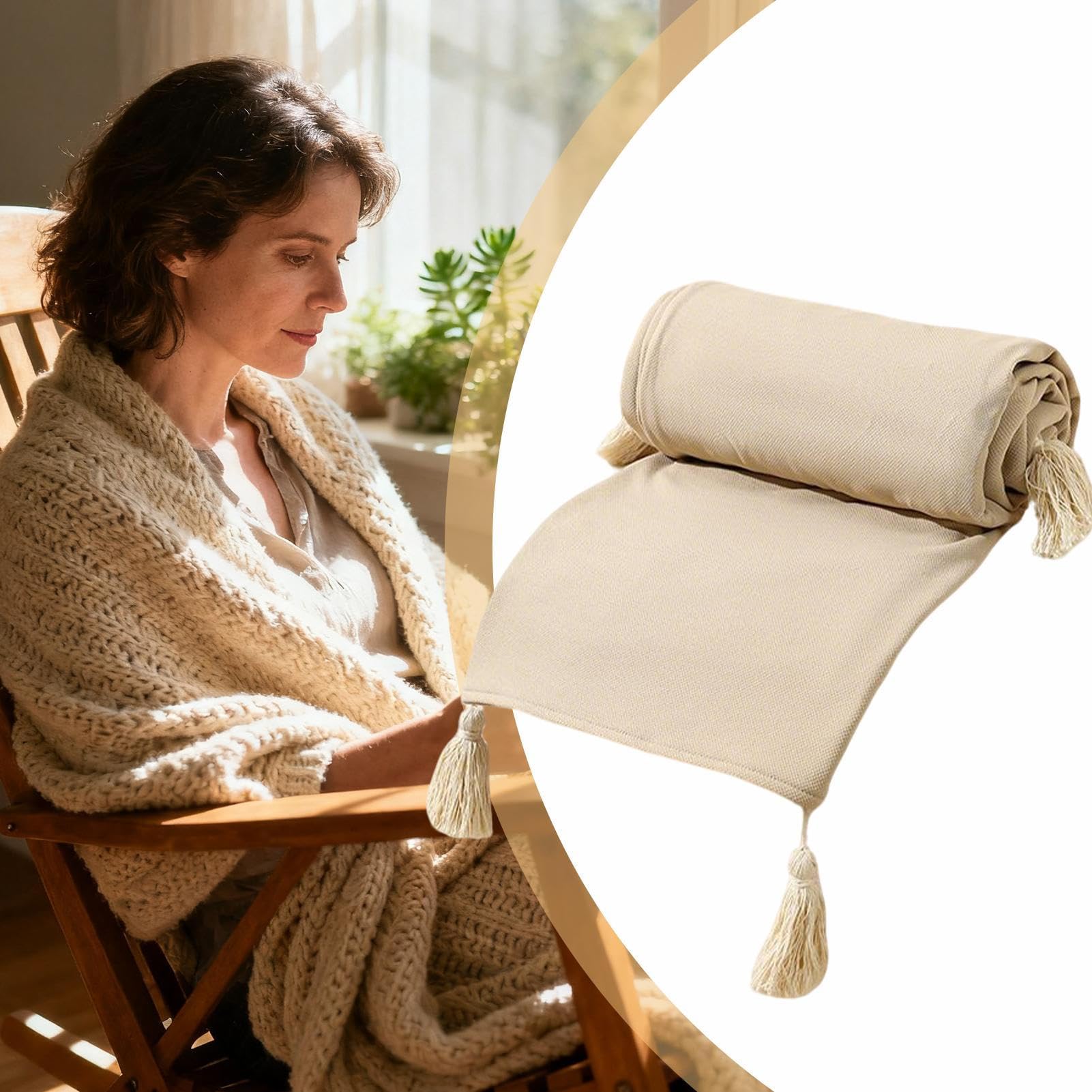 Coperta riscaldante portatile, scialle elettrico a 3 velocità | per il corpo, sciarpa riscaldata USB senza fili, per casa, ufficio, auto, inverno, spalla, campeggio all'aperto