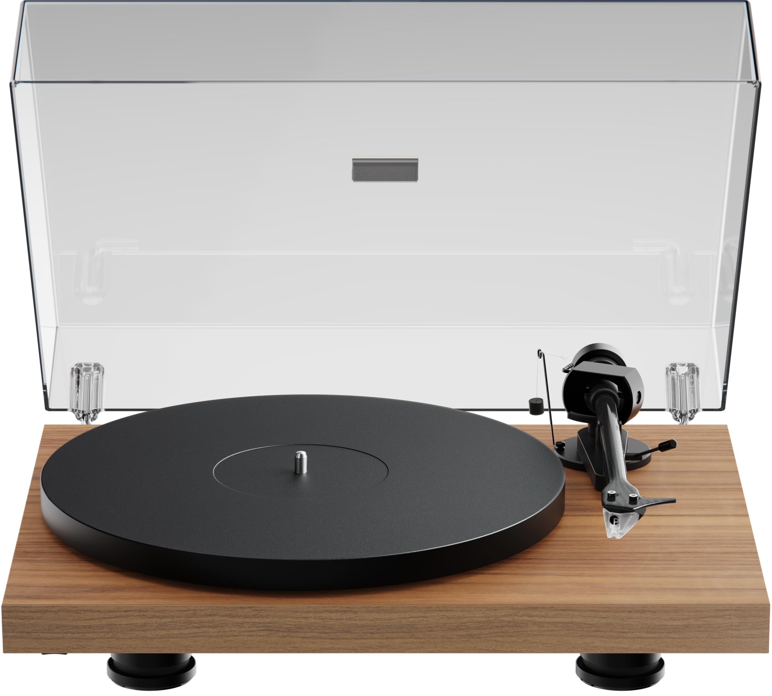Pro-Ject Debut EVO 2, Next Generation Audiophile Turntable with Carbon Fiber tonearm, Electronic Speed Selection and pre-Mounted Pick it MM EVO Cartridge, Made in Europe (Walnut)