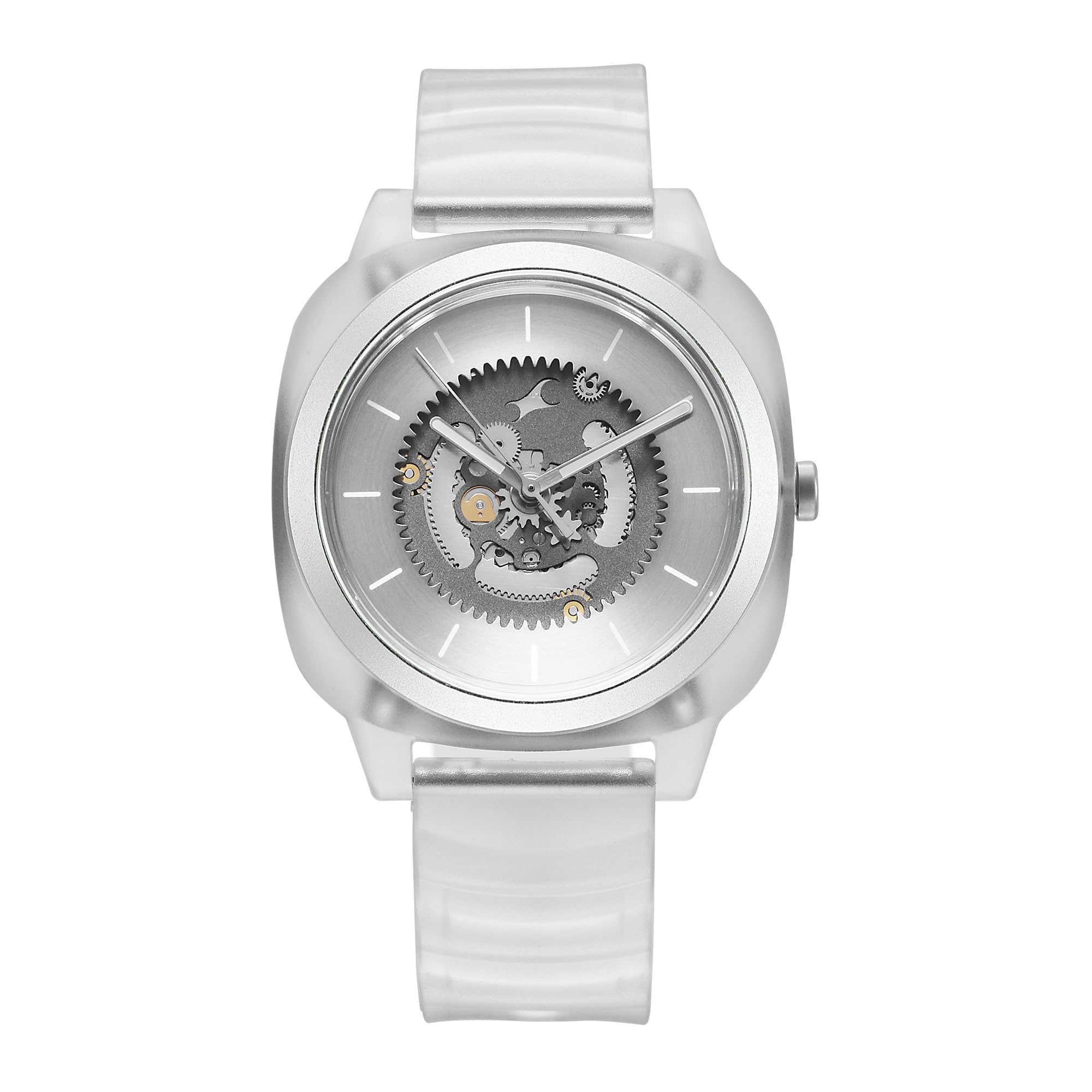 Fastrack Bare Quartz Analog Grey Dial Watch Silver Silver Storm - Image 1
