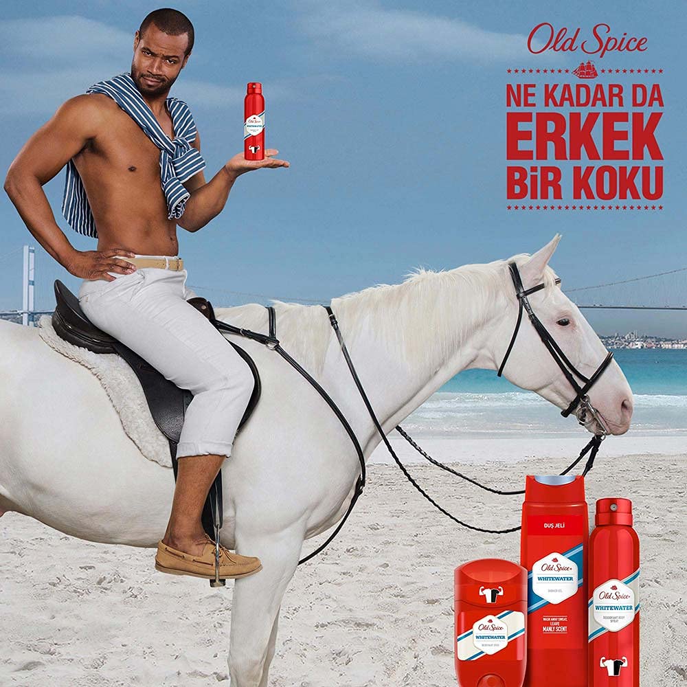 Old Spice Sprey Deodorant 150 ml Whitewaterx2