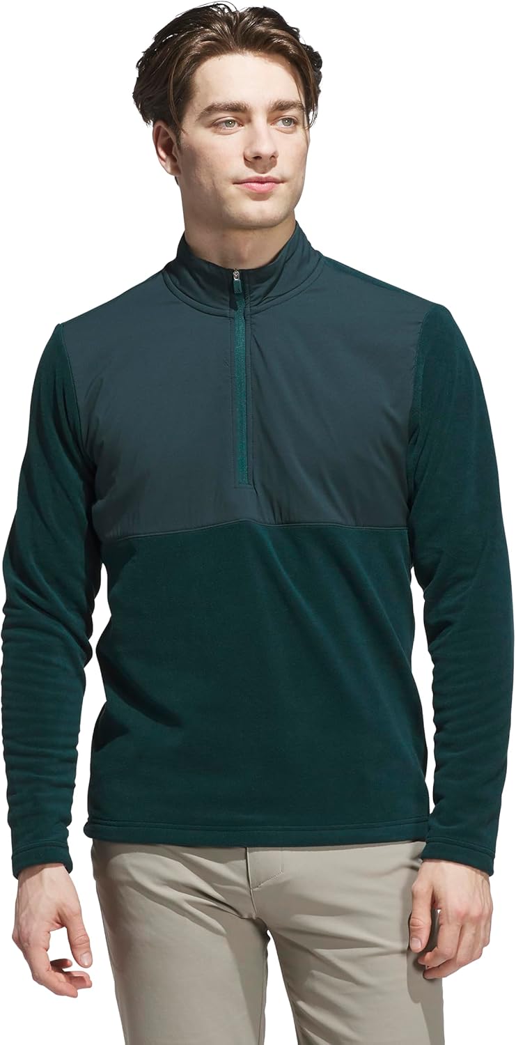 adidas mens Ultimate365 Hybrid Quarter-zip Jacket - Image 2