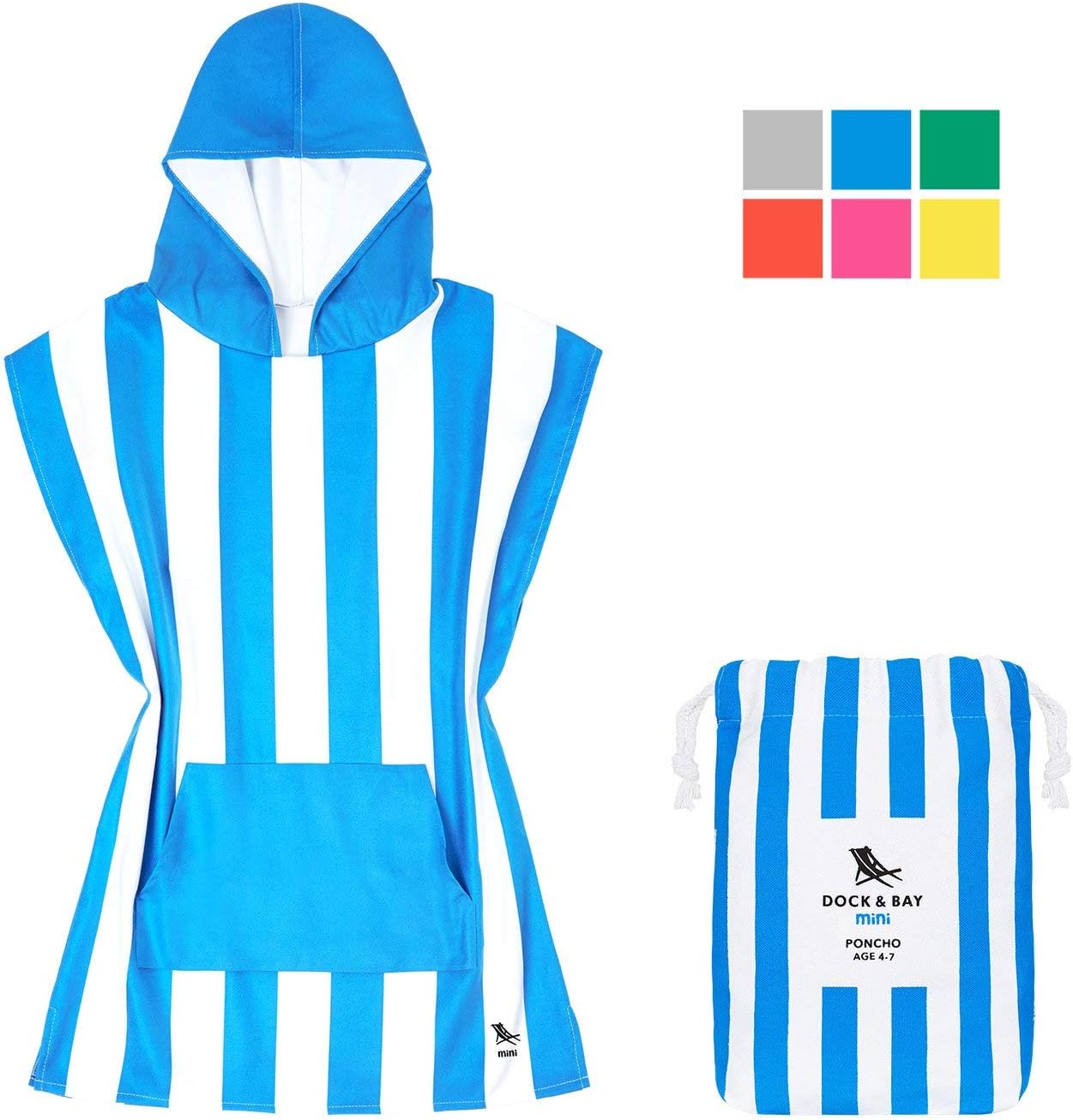 Dock & Bay Childrens Quick Drying Towel with Hood Bondi