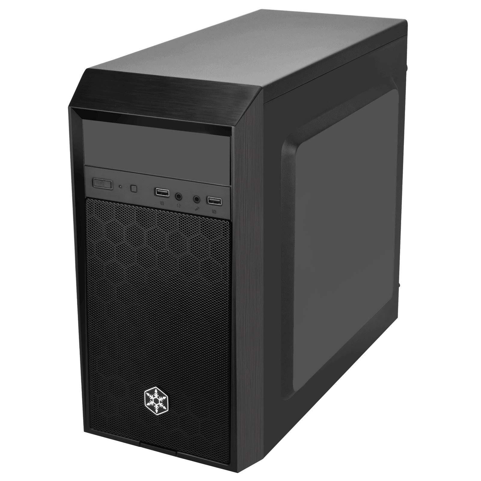 SilverStone SST-FP32B - USB 2.0 / FireWire HD / Audio 3,5”. Panel frontal, negro