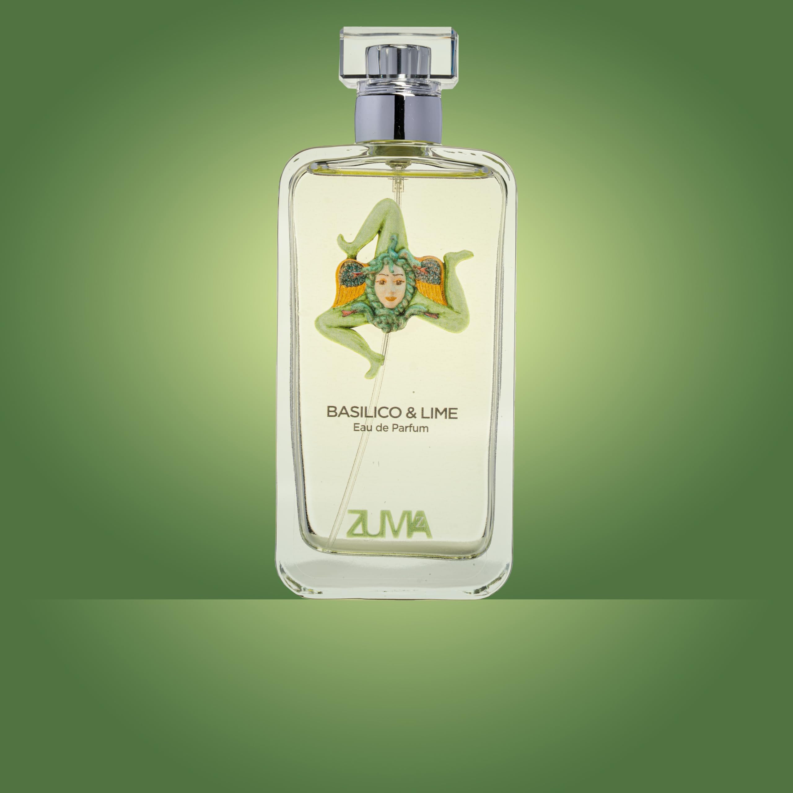 Profumi Zuma - Parfum Basilico & Lime - Eau de Parfum Fragrance Hespéridée en Spray - L'Essence Pétillante de l'Élégance Masculine Made in Italy (Basilico & Lime 100 ml)