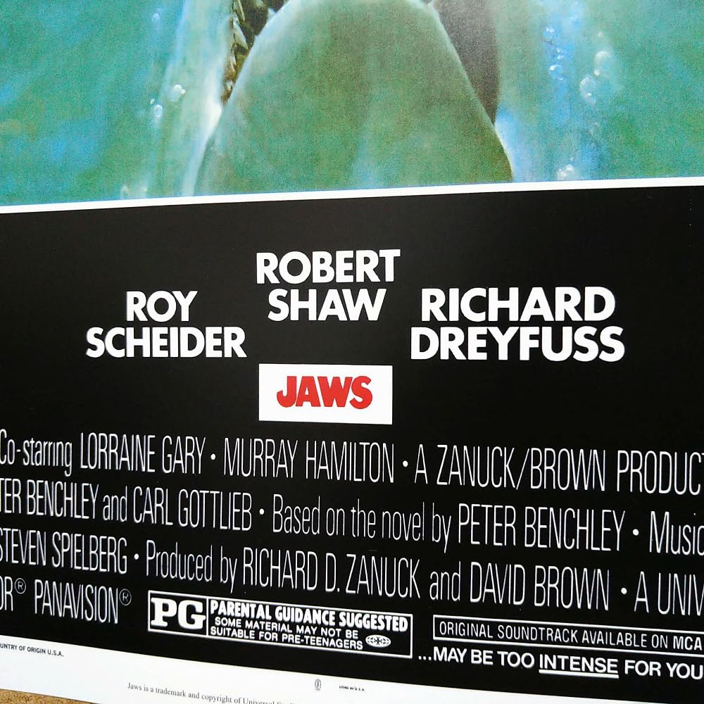Amazon.co.jp: 映画ポスター ジョーズ JAWS S・スピルバーグ 11×17