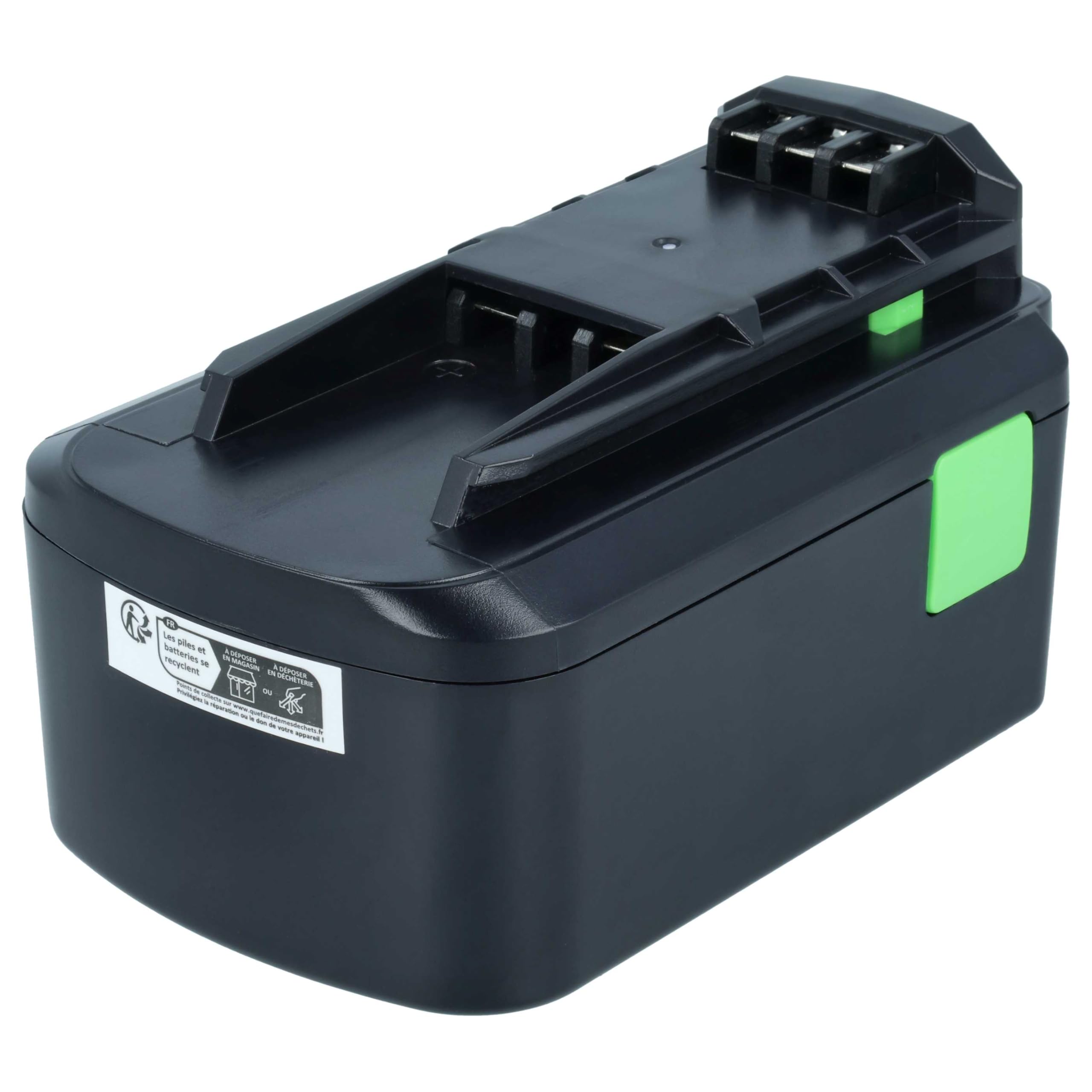 vhbw Batterie Remplacement pour Festo Festool BPS 15