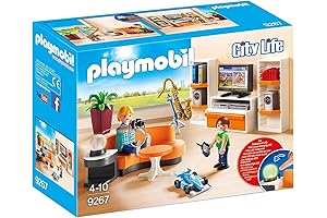 Playmobil Living Room Set – Classic Toy House Accessory for Imaginative Play