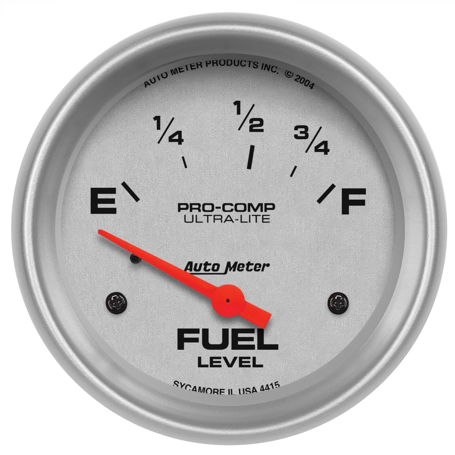 Auto Meter 4415 Ultra-Lite Elektrisches Kraftstoffstandsanzeige