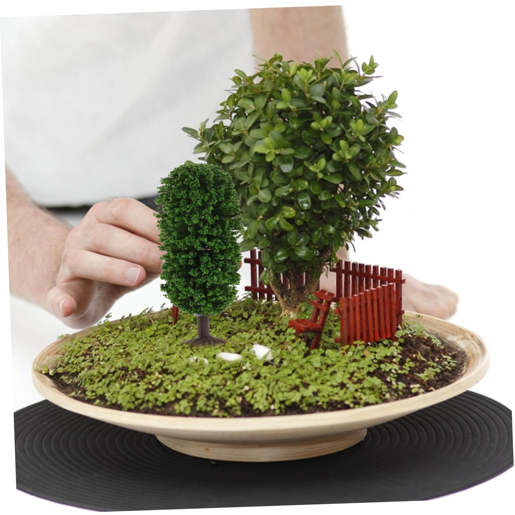SHINEOFI Arbres Modèles D'architecture Réalistes 5pcs pour Maquettes
