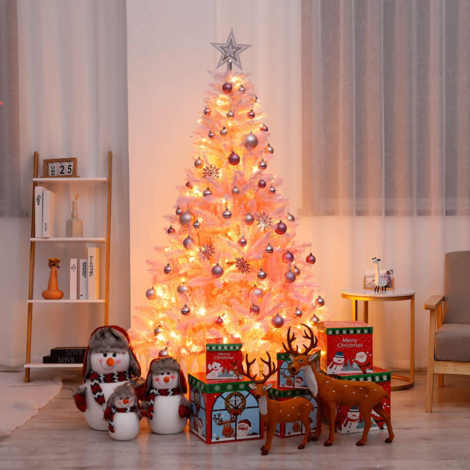 Amazon.com: UWYTGF Christmas Tree with Ornaments,Japanese Cherry