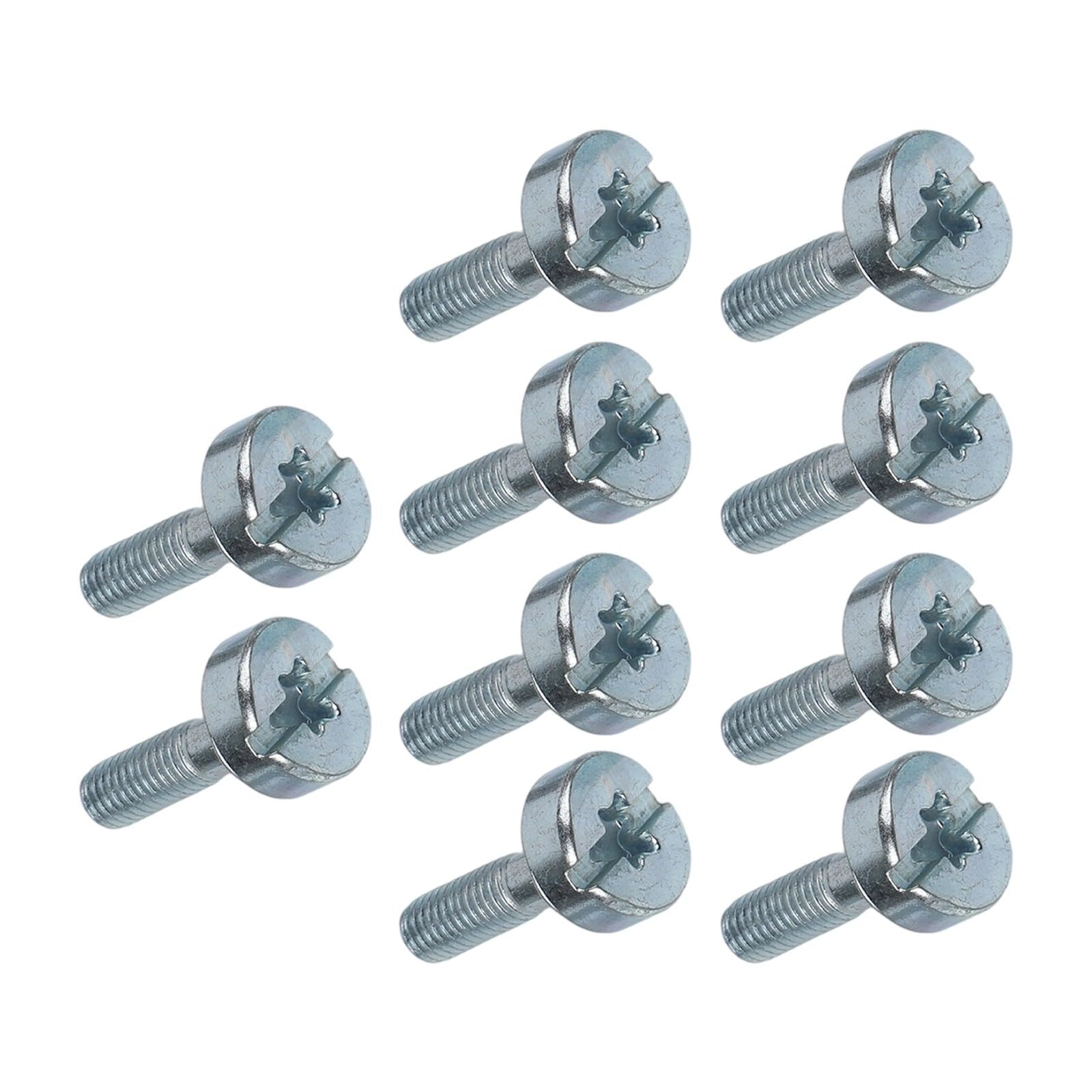 UTTASU M5X14 Pack of 10 Chainsaw Screws: Compatible with MS231/MS251/MS271/MS291 Models - Secure Attachment of Air Filter Cover, Anti-Loosening Design, Tool-Free Installation