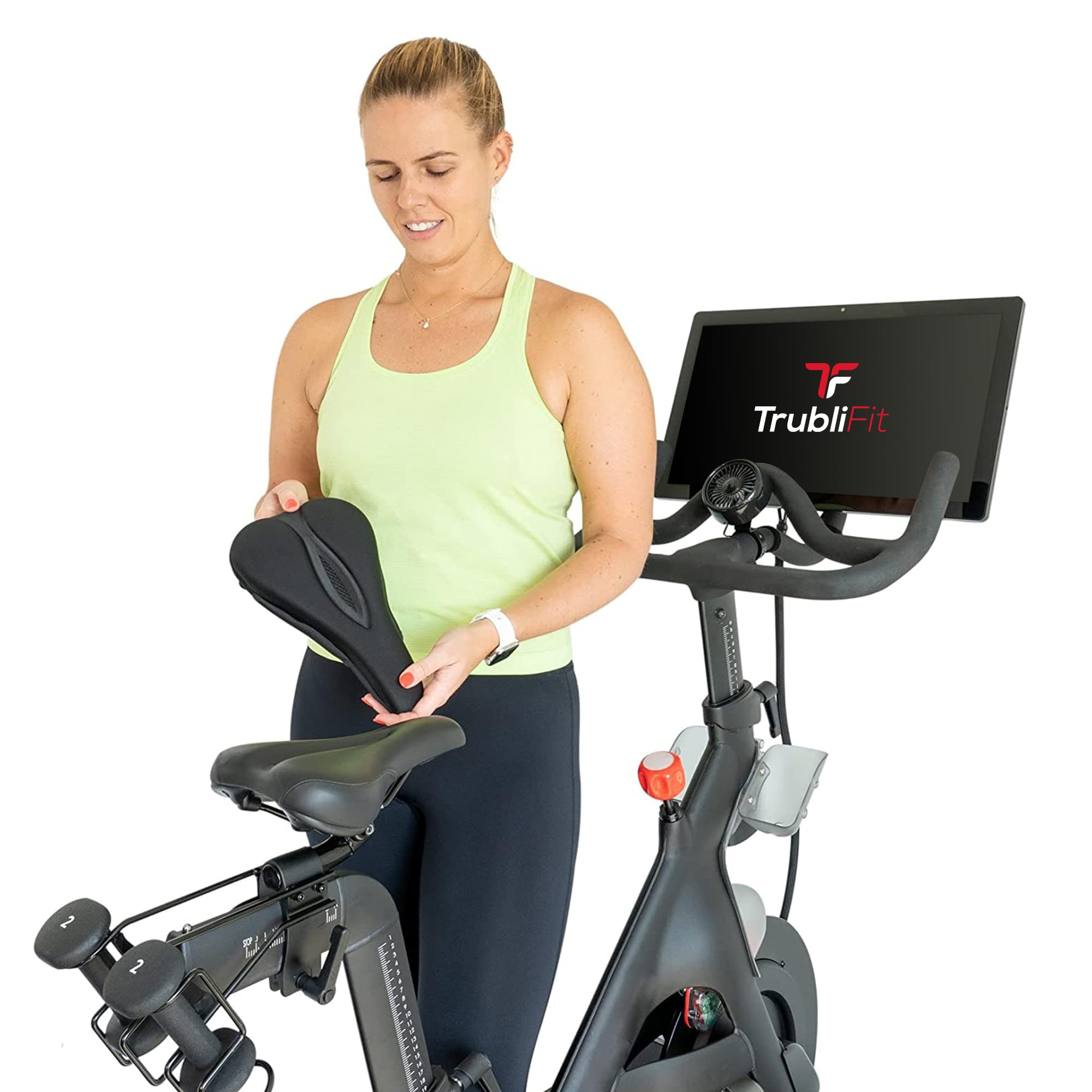 Gepolsterter Sitzbezug für Peloton Bike & Peloton Bike+, Gel-Sitzkissen, ultimativer Komfort für Damen & Herren, Zubehör für Peloton-Fahrräder