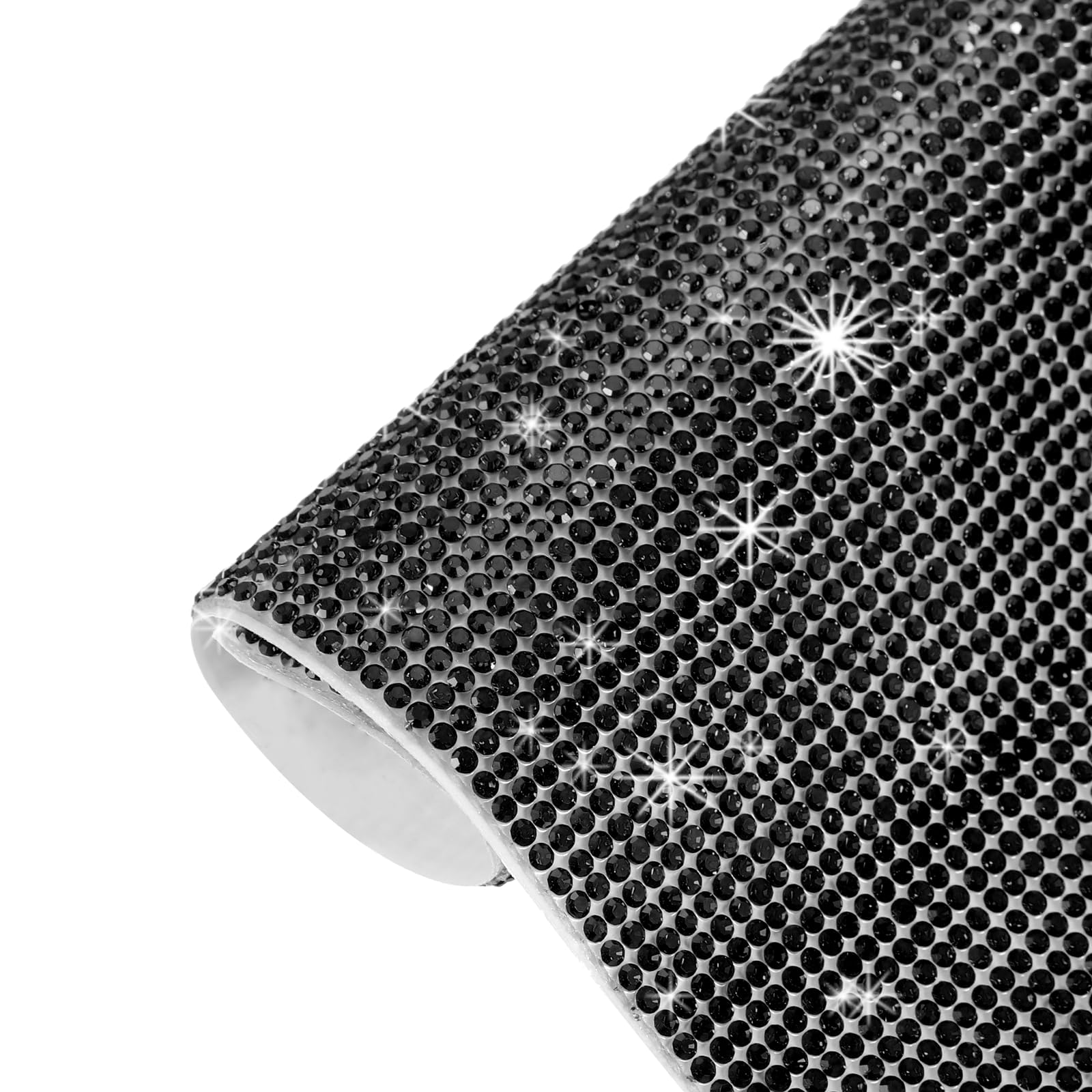 Hoja de diamantes de imitación para personalizar el interior del coche y accesorios de moda DIY