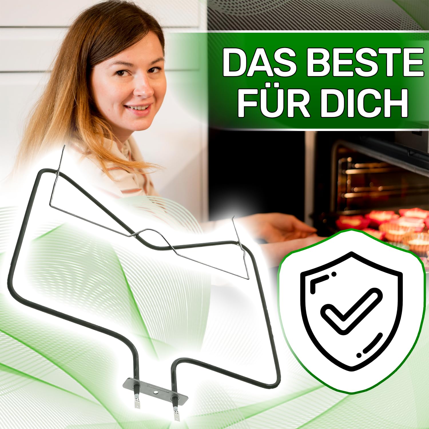 ONIX TECH Backofen-Heizelement 1150 W, 230 V – Ersatz Für Whirlpool, Bauknecht, Indesit, Ignis, Hotpoint – 5 Jahre Garantie