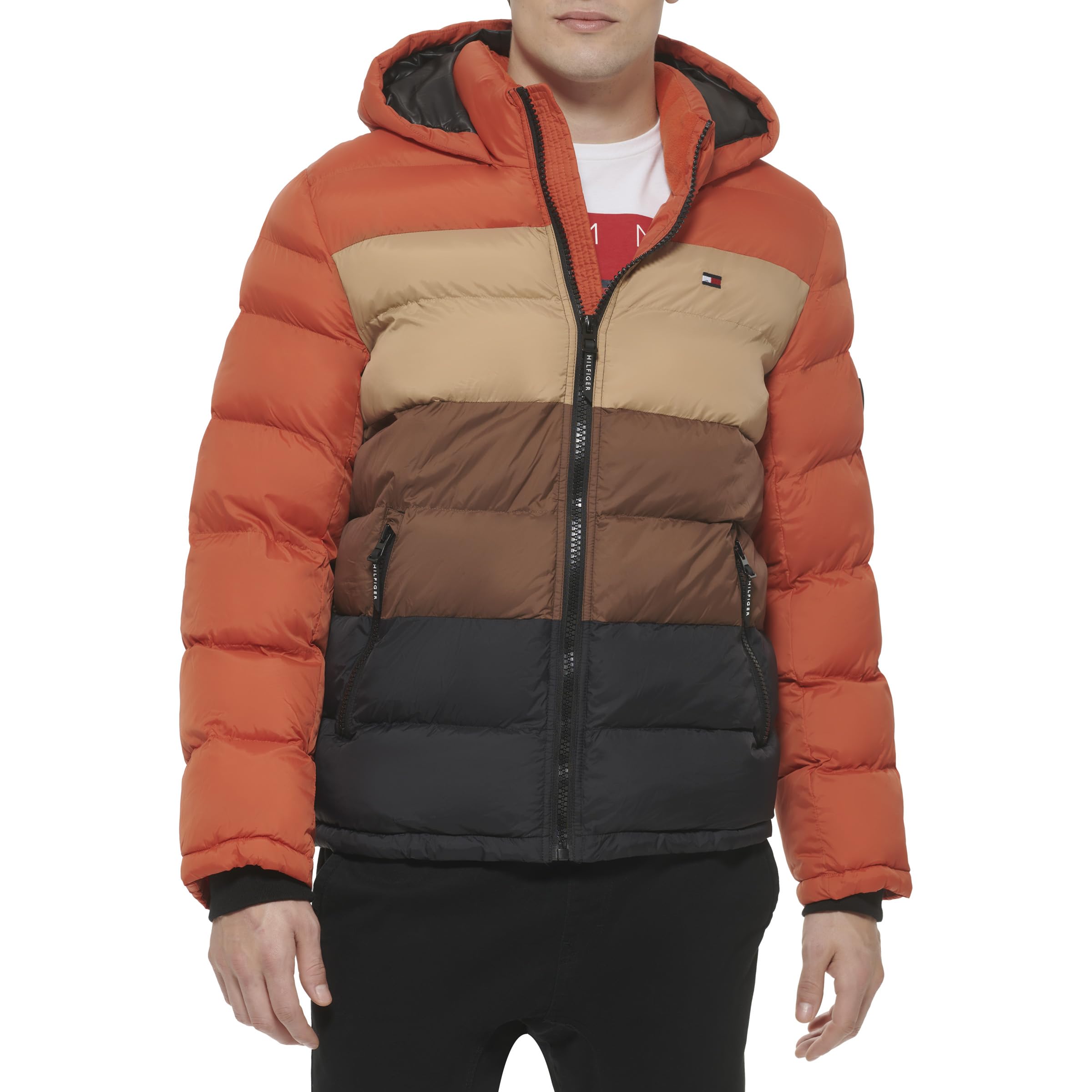 Tommy Hilfiger Mens Quilted Puffer Jacket