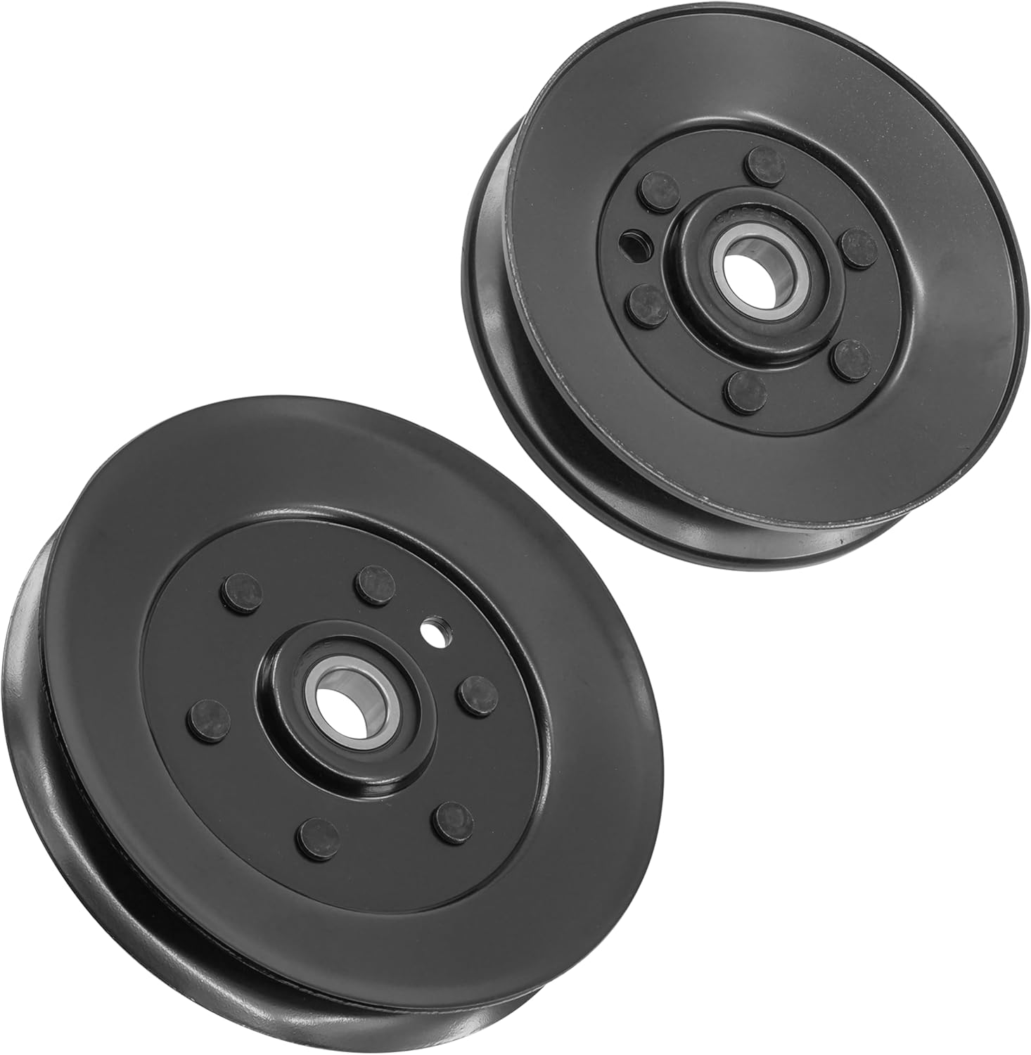 Caltric Engine Idler V Pulleys Compatible with Exmark Lazer Z XS Diesel 60" 66" 72" Zero-Turn Mower LXS25KD605 XS LXS25KD725