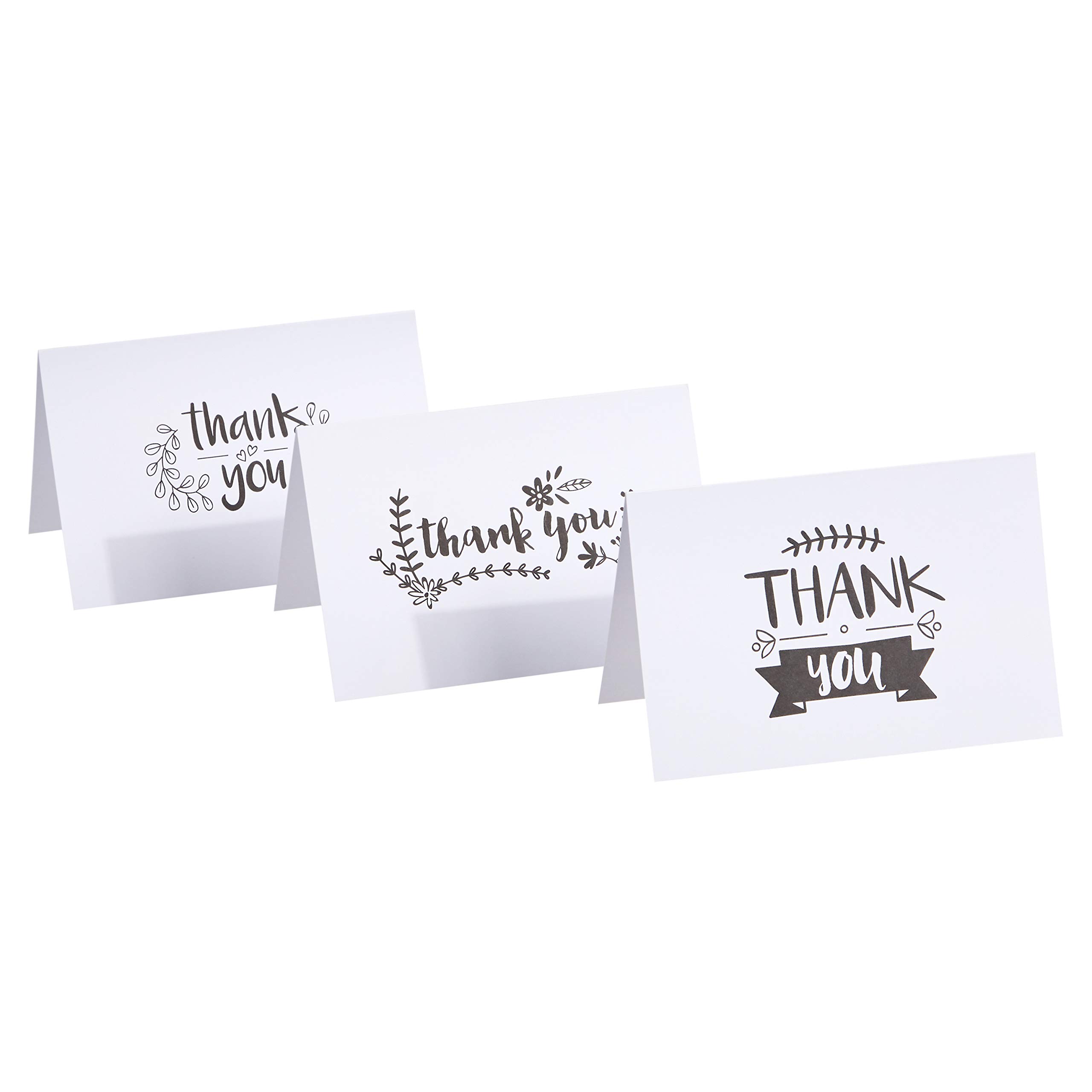 Biglietti Di Ringraziamento ITZAMNA Per Ordini – Con Scritta 'Hello Pretty Things Inside', Rosa, Formato 8,9x5,1 Cm, Confezione Da 100, Per Negozi E Artigiani