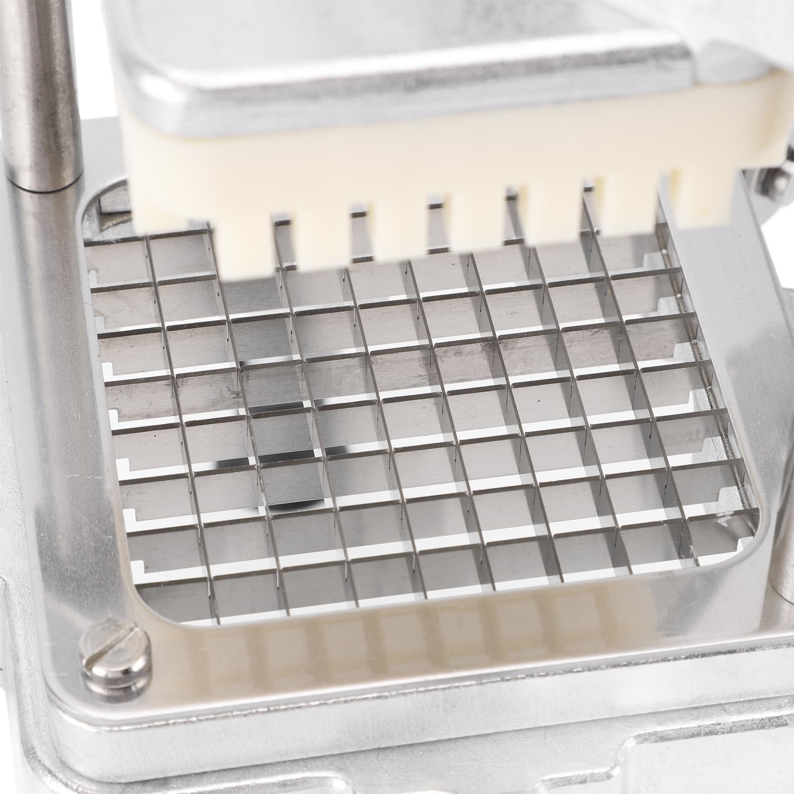 Generic Chopper de Vegetales, Cortador de Cebolla Fría Francés con 3 Cuchillas Reemplazo Aluminio Aleado Cortador Vegetales Dicer para Restaurantes Cocina en el Hogar