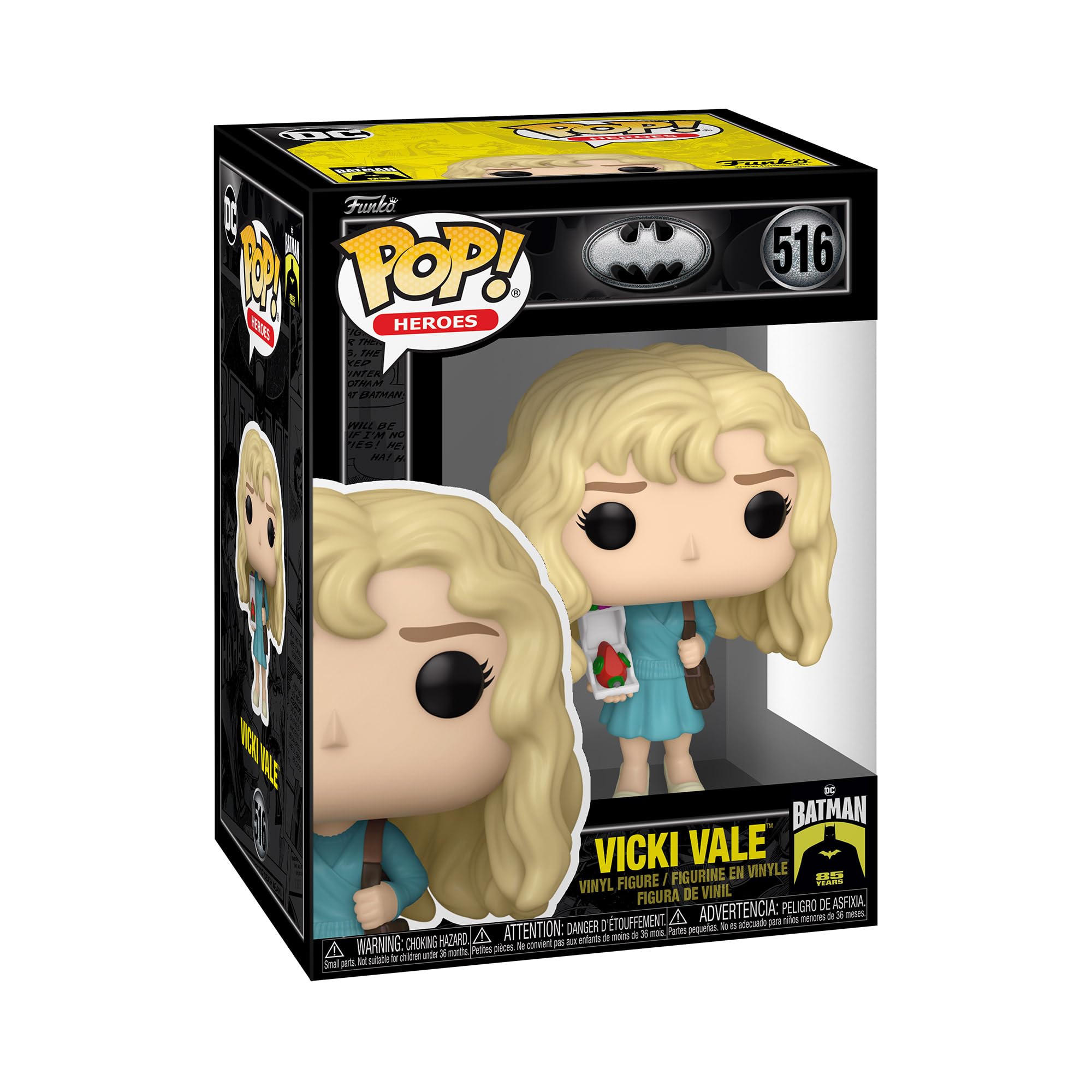 Funko Pop! Movies: BM 85th - Vicki Vale - Batman 1989 - Vinyl-Sammelfigur - Geschenkidee - Offizielle Handelswaren - Spielzeug Für Kinder und Erwachsene - Movies Fans - Modellfigur Für Sammler