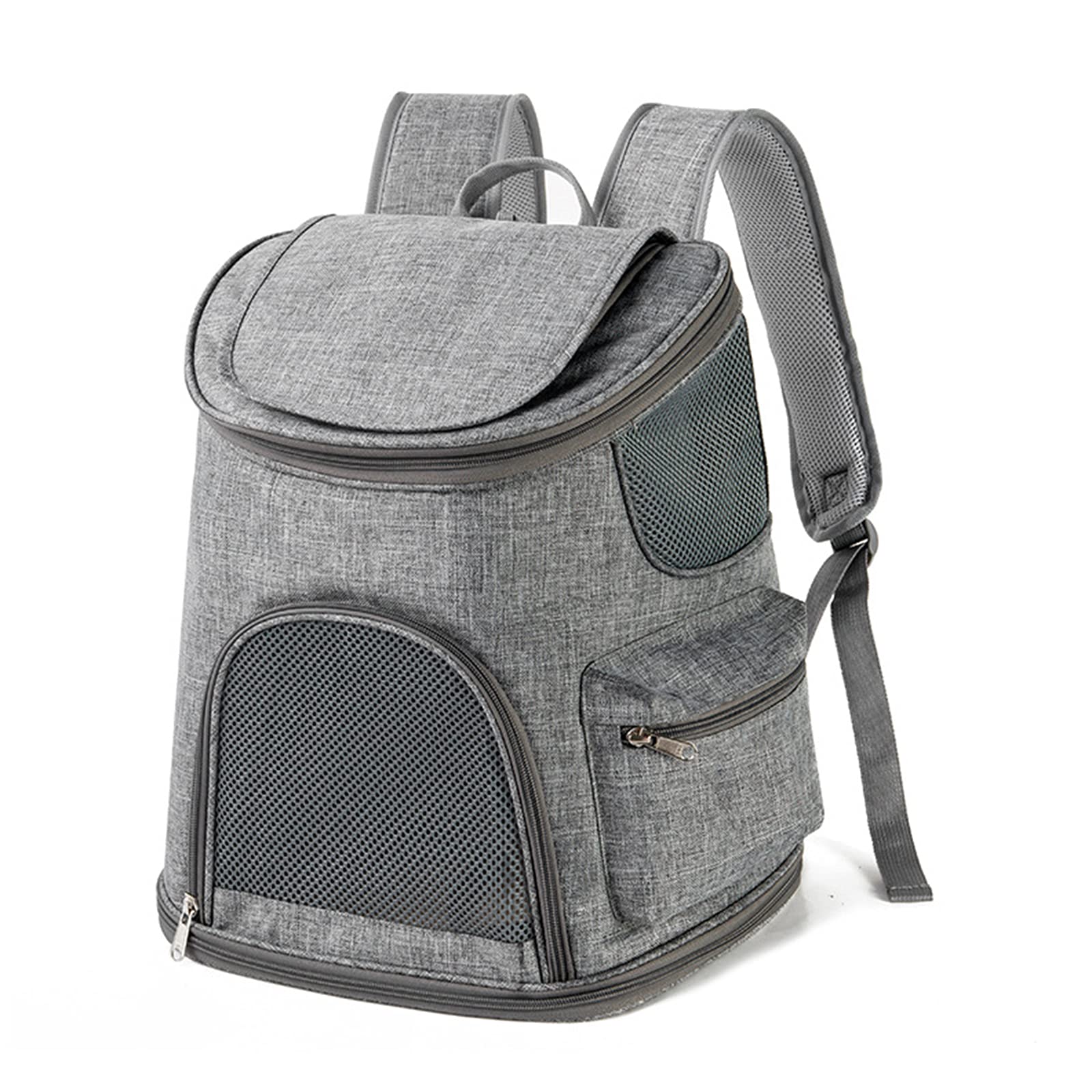 Sac à bandoulière transparent pour chat chien LWZ pour réduire l'anxiété en déplacement
