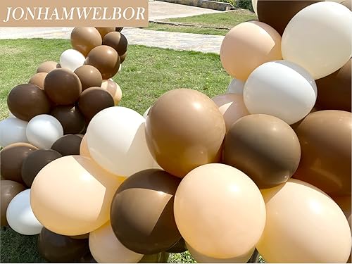 Miniatura 9 de Jonhamwelbor Paquete de 100 globos de látex turquesa y verde azulado de 12 pulgadas para cumpleaños, compromiso, baby shower, fiesta, decoración de