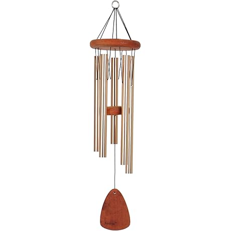 Festival 28-inch Redwood Wind Chime in Bronze