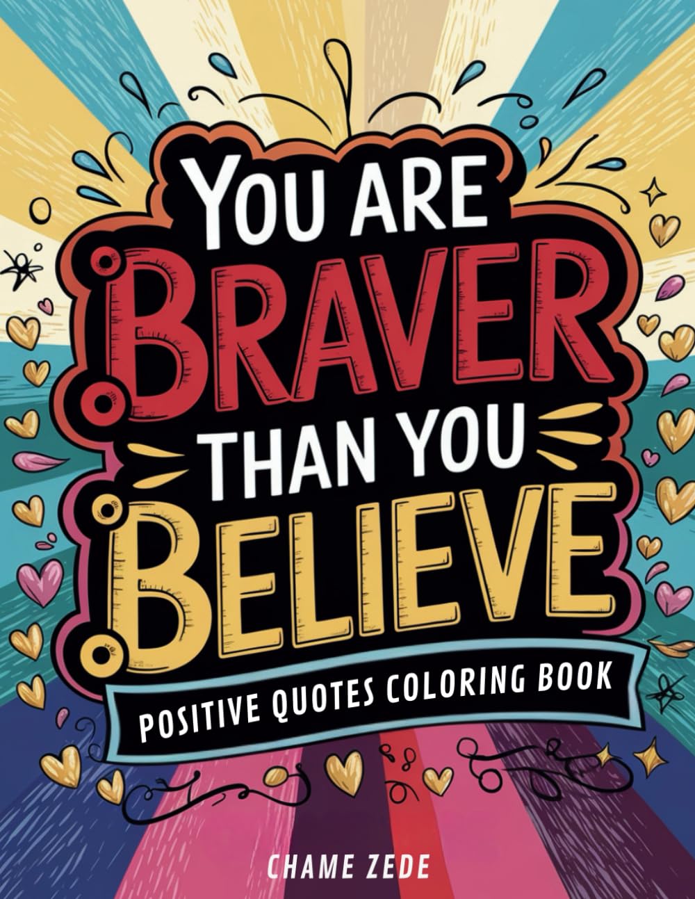 Positive Quotes Coloring Book For Women: 50 Inspirational Quotes & Patterns to Color for Adult Mindfulness and Anxiety Relief