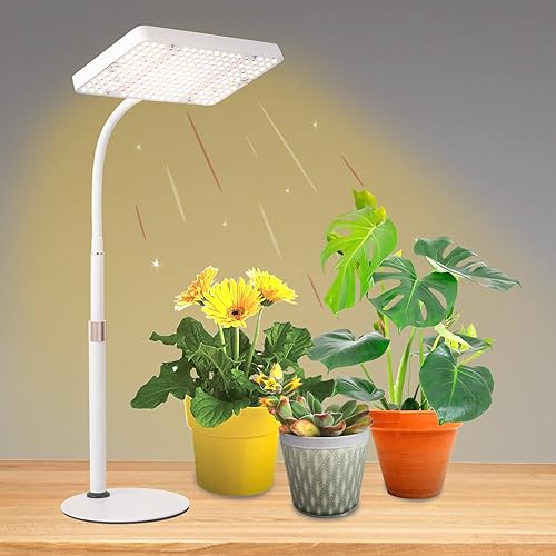 Miniatura 8 de Luz de crecimiento de escritorio de espectro completo, luz de cultivo de plantas de mesa, luces LED de cultivo incluidas IR-UV para plantas de