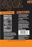 Vista 2 de Seitenbacher Mezcla vegana de hamburguesas, 17.90 onzas